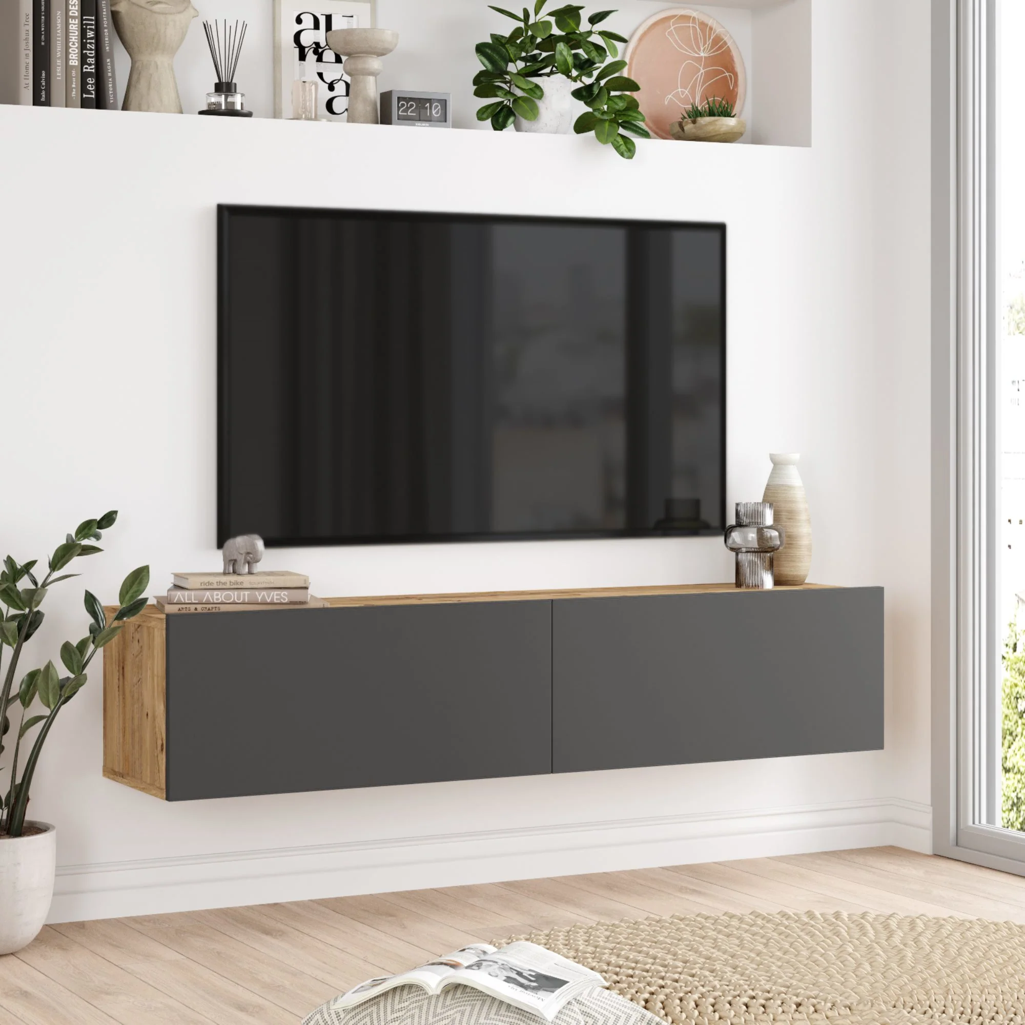 [en.casa] Tv-meubel Lapinlahti - 14 varianten - Image 6