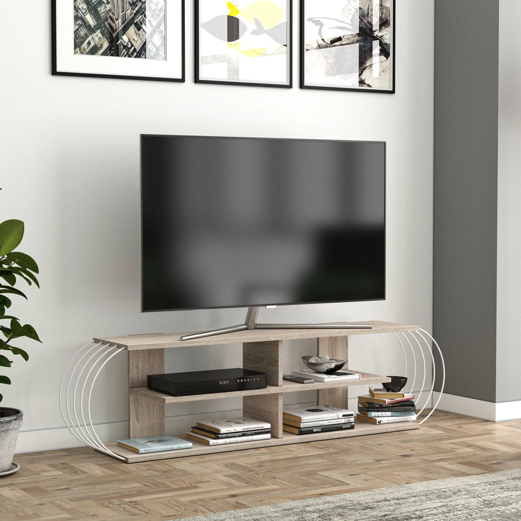 [en.casa] TV meubel Robertsfors - 15 varianten - Image 2