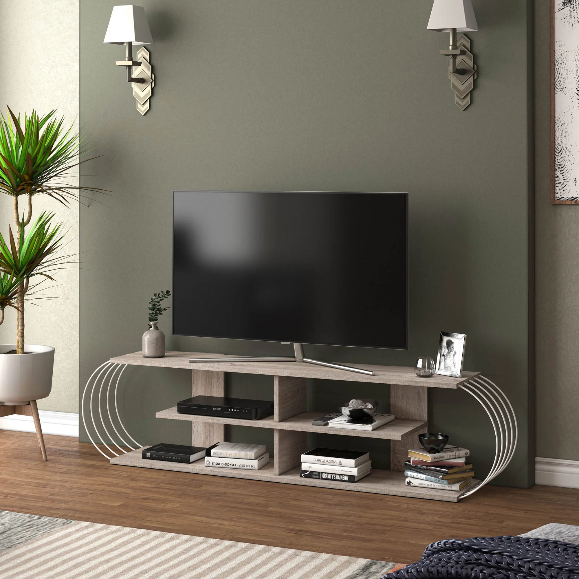 [en.casa] TV meubel Robertsfors - 15 varianten - Image 3