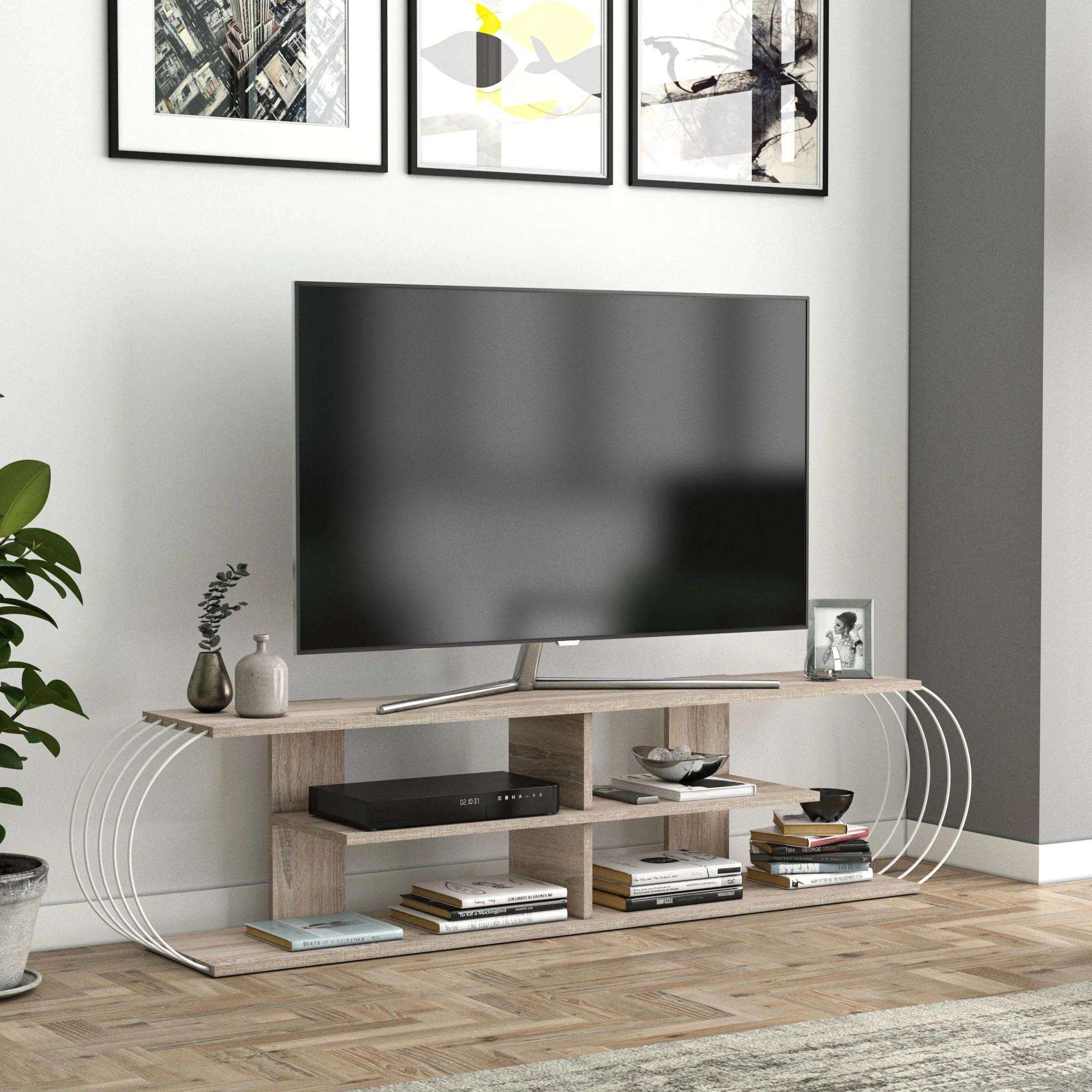 [en.casa] TV meubel Robertsfors - 15 varianten - Image 4