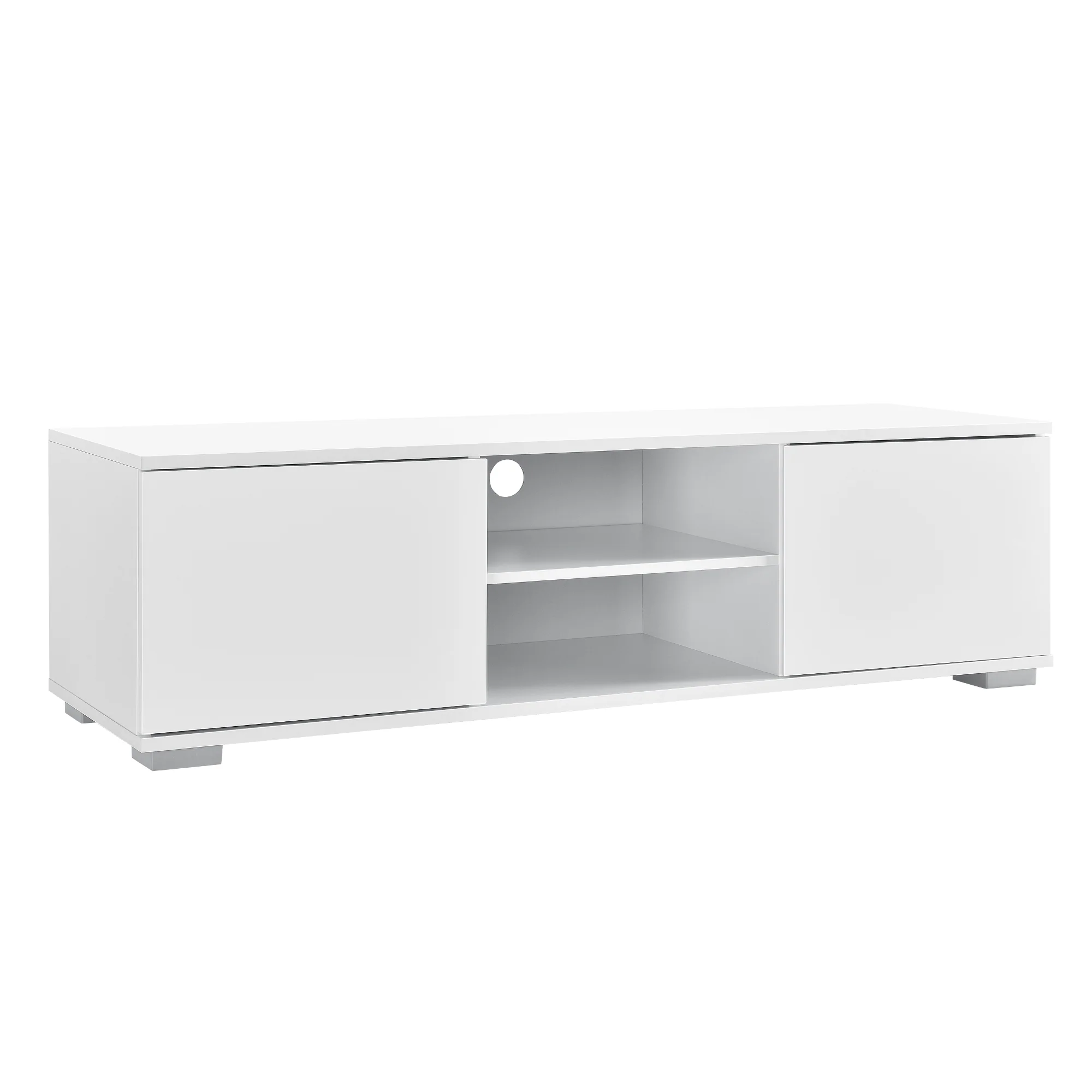 TV meubel Seattle tv kast MDF 34,5x120x40 cm hoogglans - 2 kleuren - Image 3