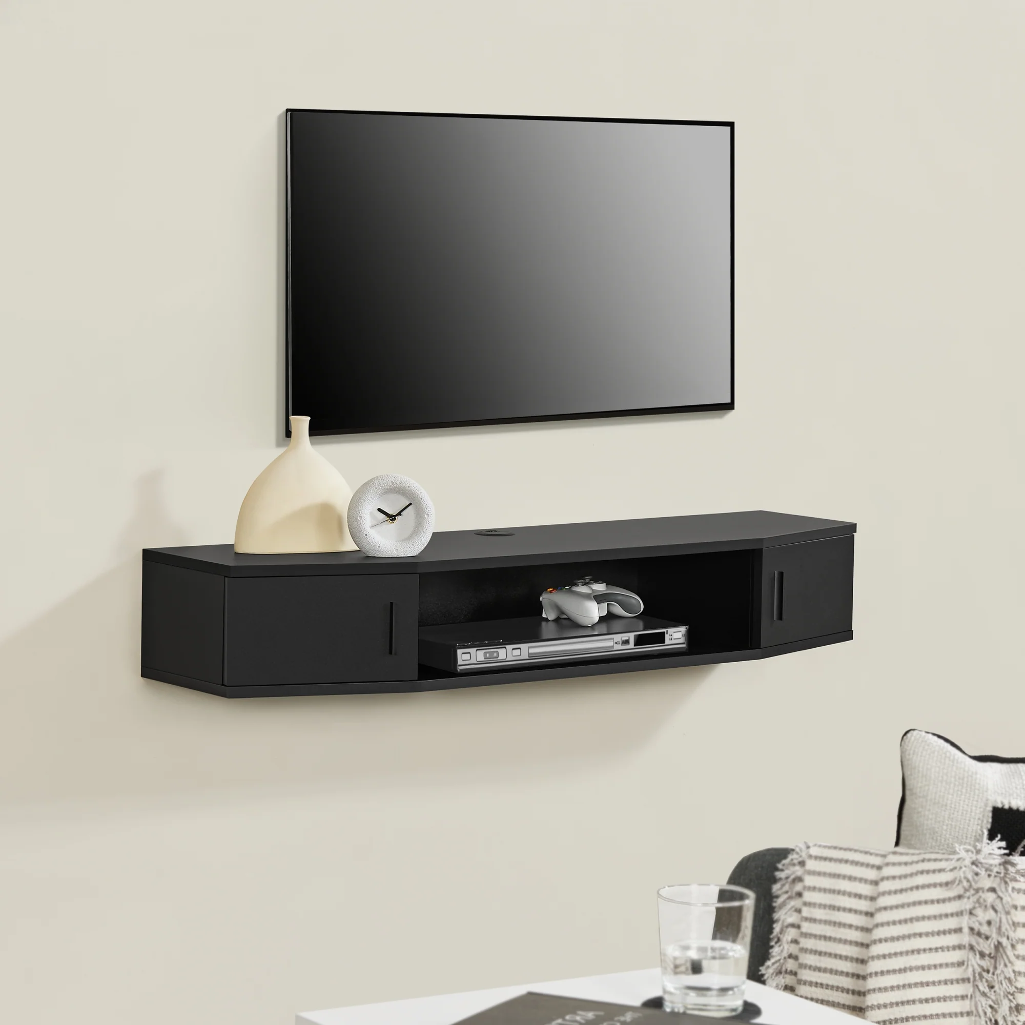[en.casa] TV wandplank Tørring 17,5x110x30 cm - 3 varianten - Image 3