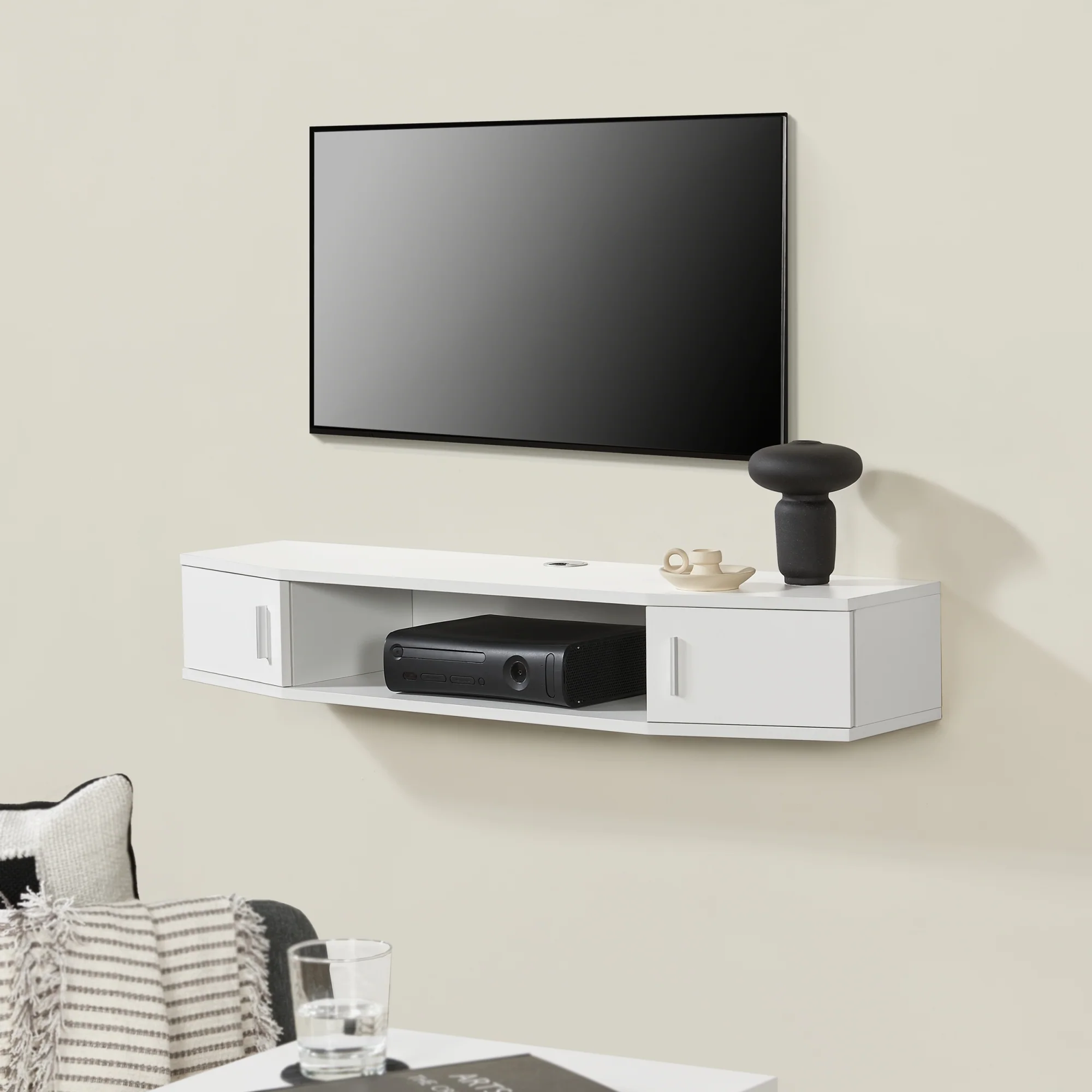 [en.casa] TV wandplank Tørring 17,5x110x30 cm - 3 varianten - Image 4