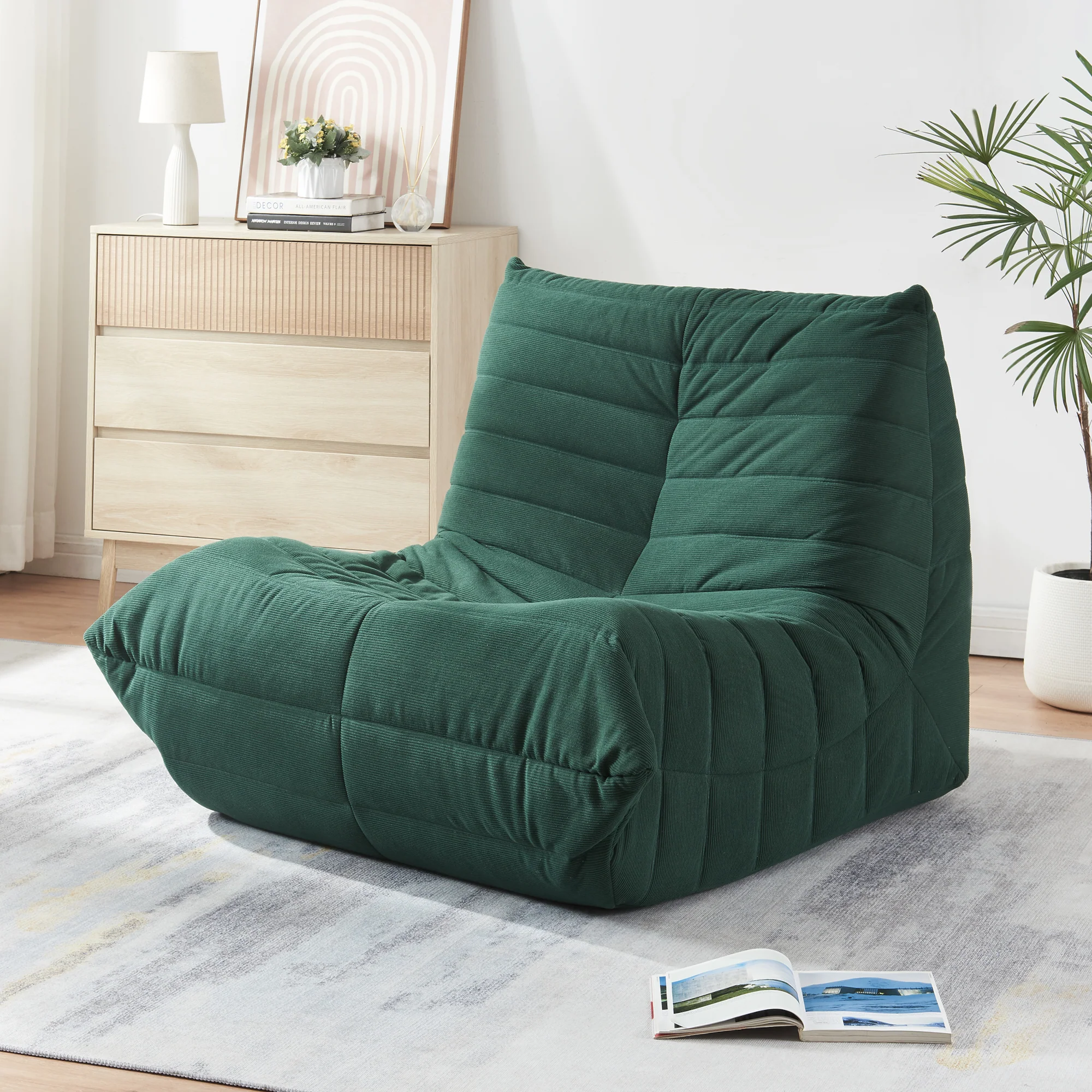 Relaxstoel Kodsø lounge fauteuil 75x90x100 cm [en.casa] - Image 6