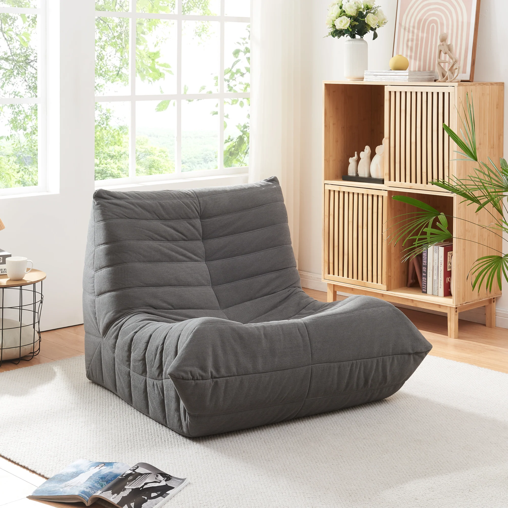 Relaxstoel Kodsø lounge fauteuil 75x90x100 cm [en.casa] - Image 7