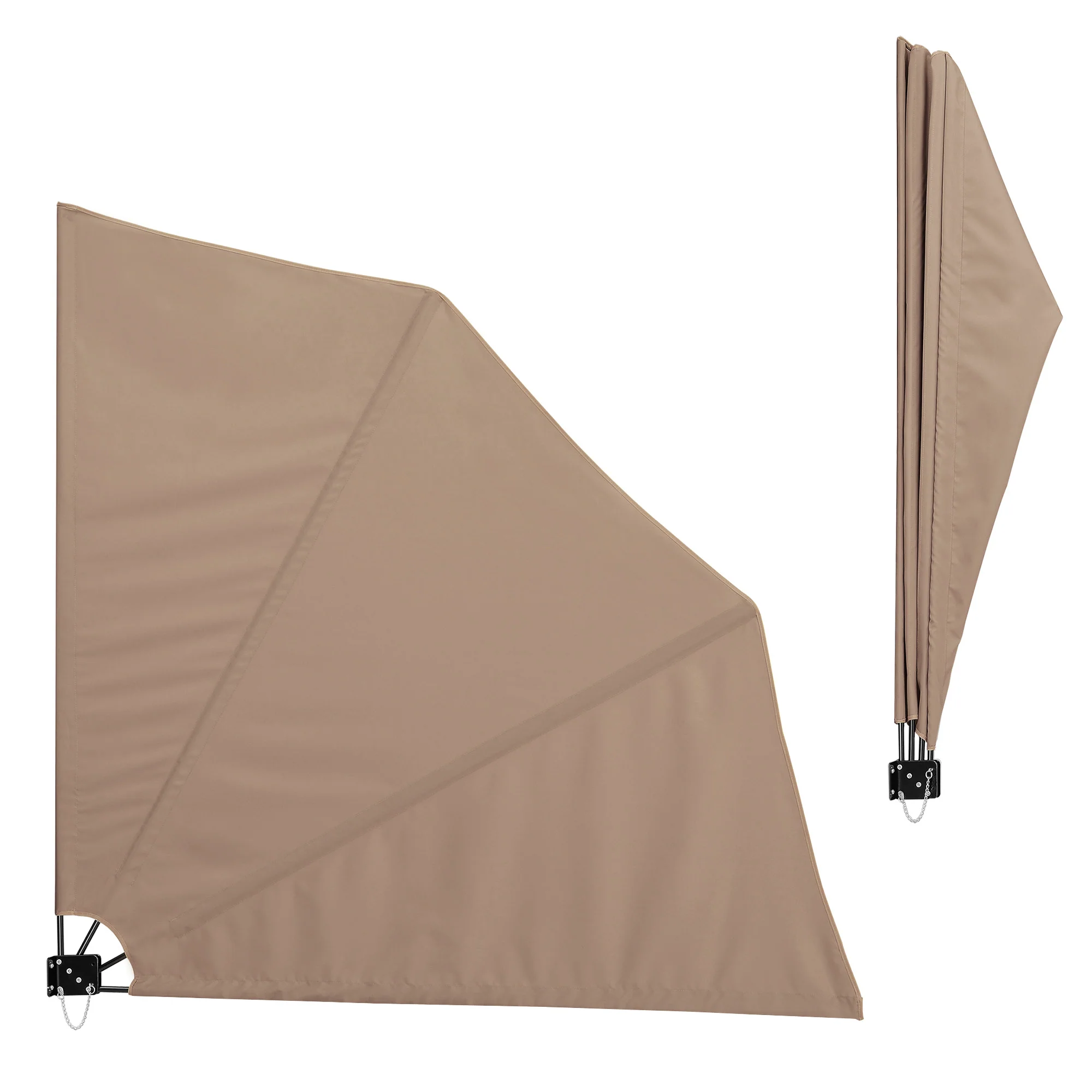 Windscherm balkonscherm inklapbaar 160x160 cm - verschillende kleuren - Image 2
