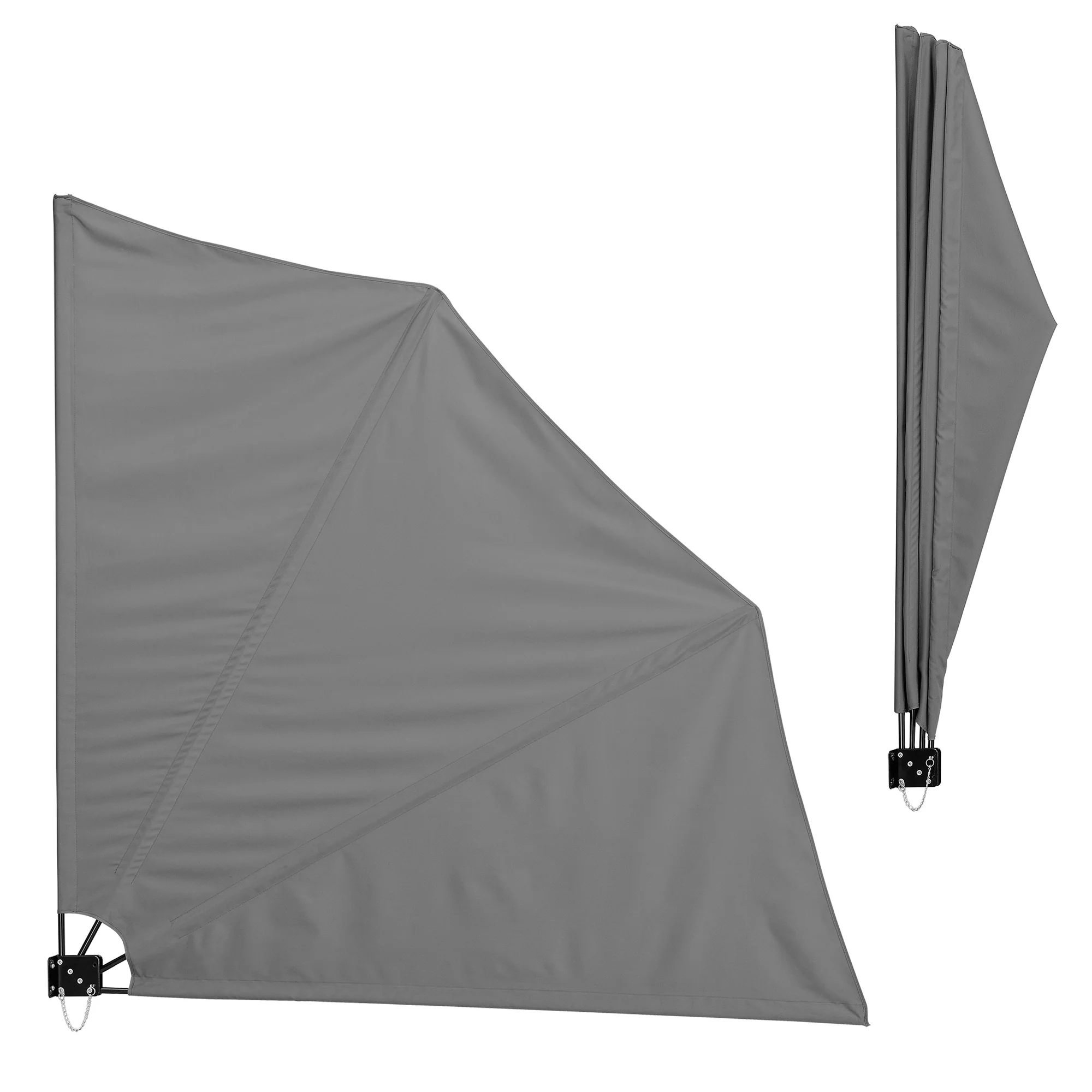 Windscherm balkonscherm inklapbaar 160x160 cm - verschillende kleuren - Image 3