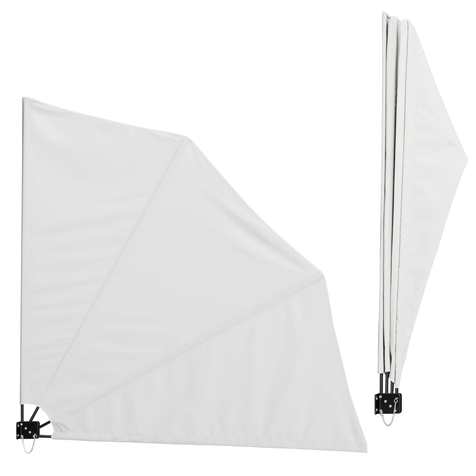 Windscherm balkonscherm inklapbaar 160x160 cm - verschillende kleuren - Image 4