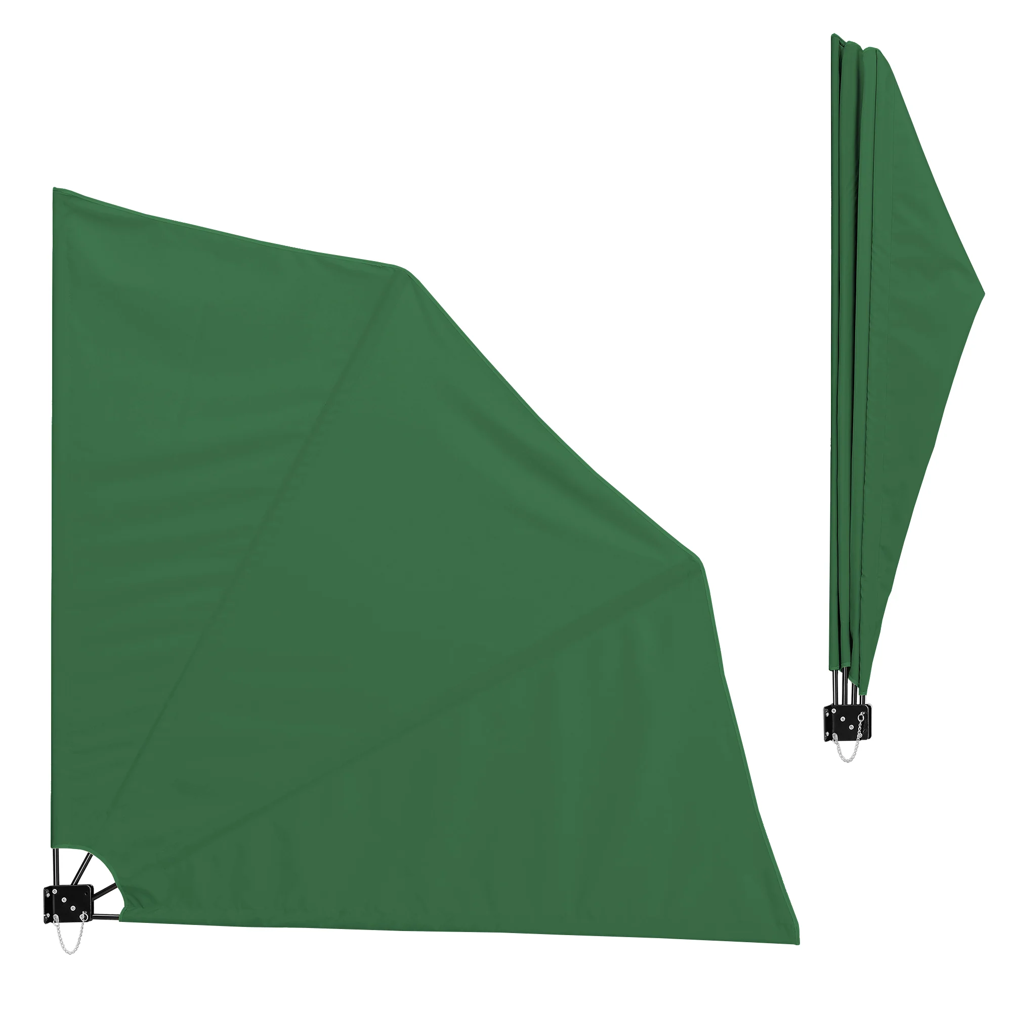 Windscherm balkonscherm inklapbaar 160x160 cm - verschillende kleuren - Image 5