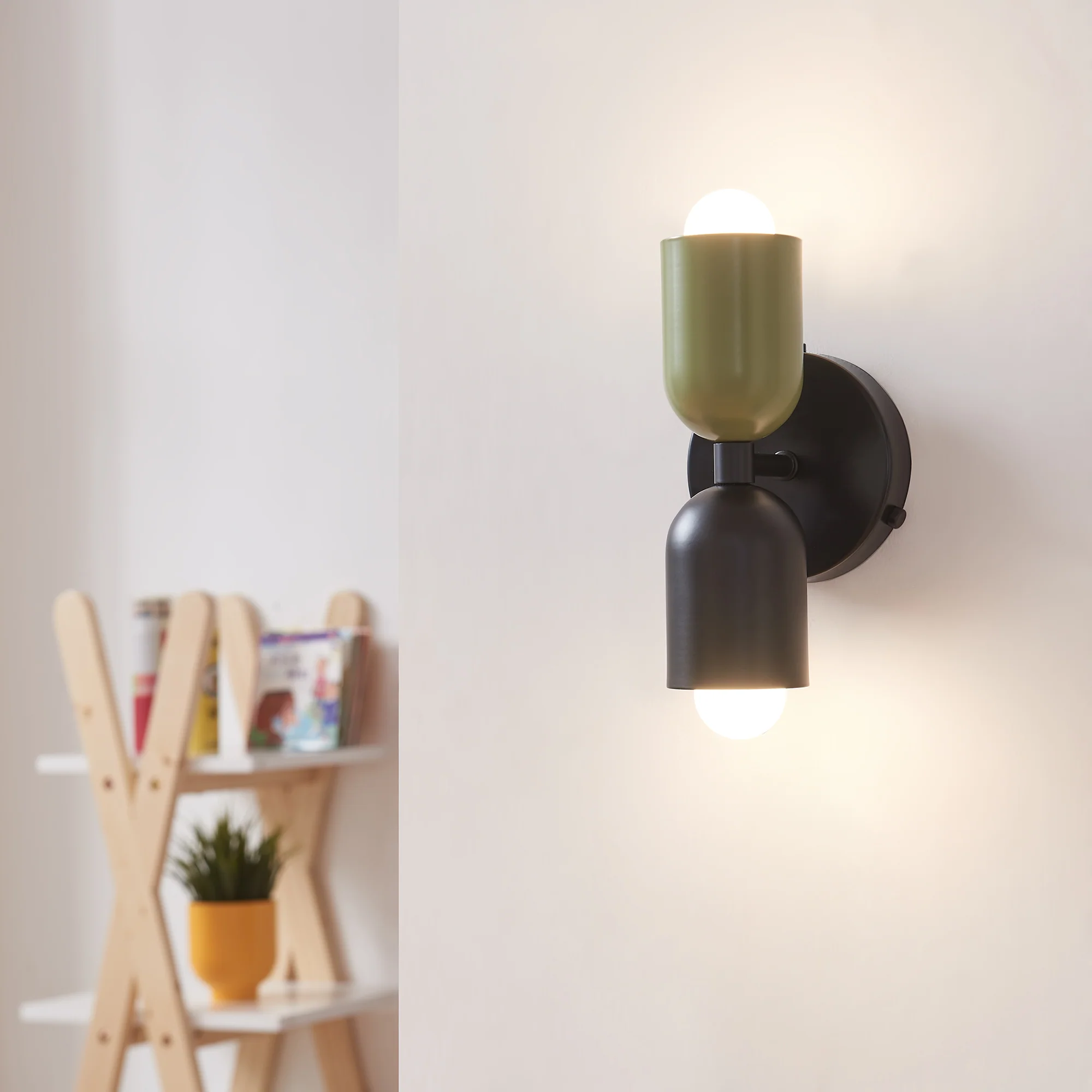 Wandlamp Trorlos 22x12x12 cm 2xE27 lux.pro - Image 3