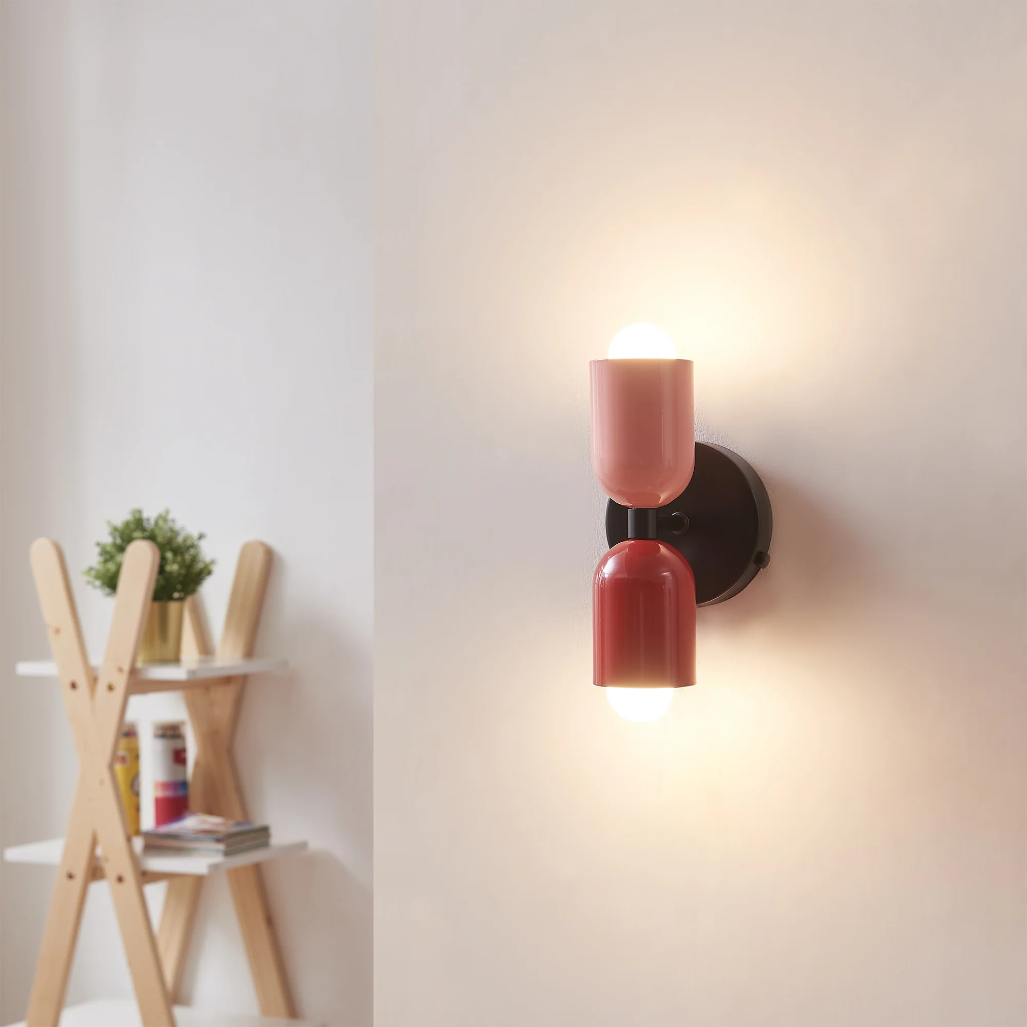Wandlamp Trorlos 22x12x12 cm 2xE27 lux.pro - Image 4