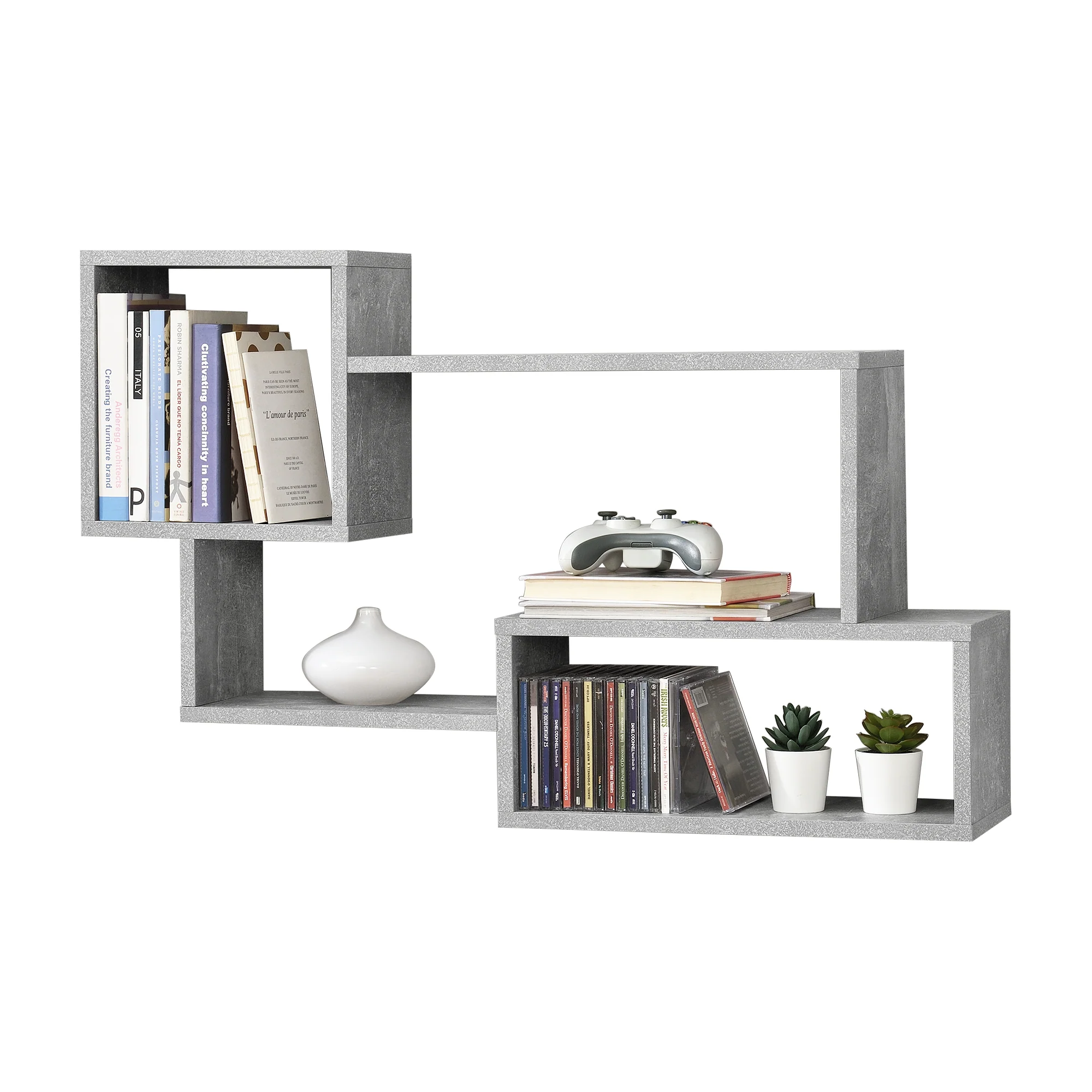 Wandplank Kvinesdal met 3 vakken 87x18x54 cm - 3 varianten - Image 4