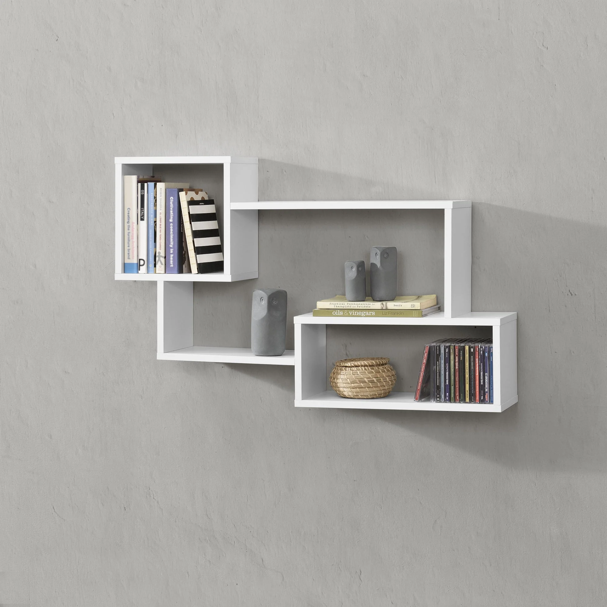 Wandplank Kvinesdal met 3 vakken 87x18x54 cm - 3 varianten - Image 5