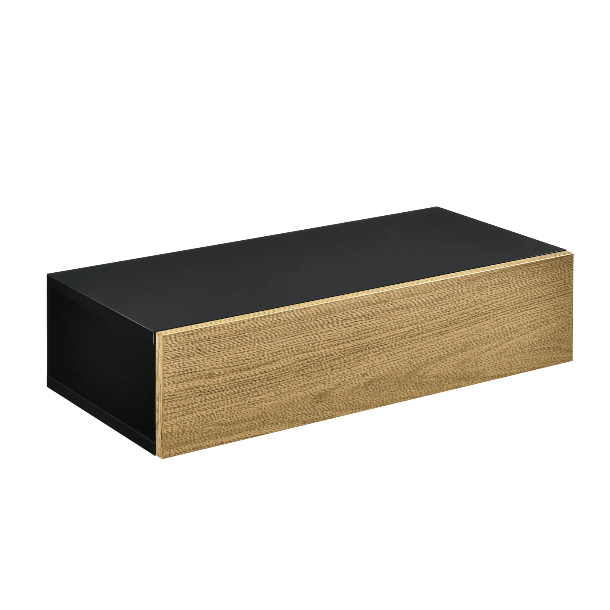 [en.casa] Wandplank met lade 50x24x12cm - verschillende kleuren - Image 2