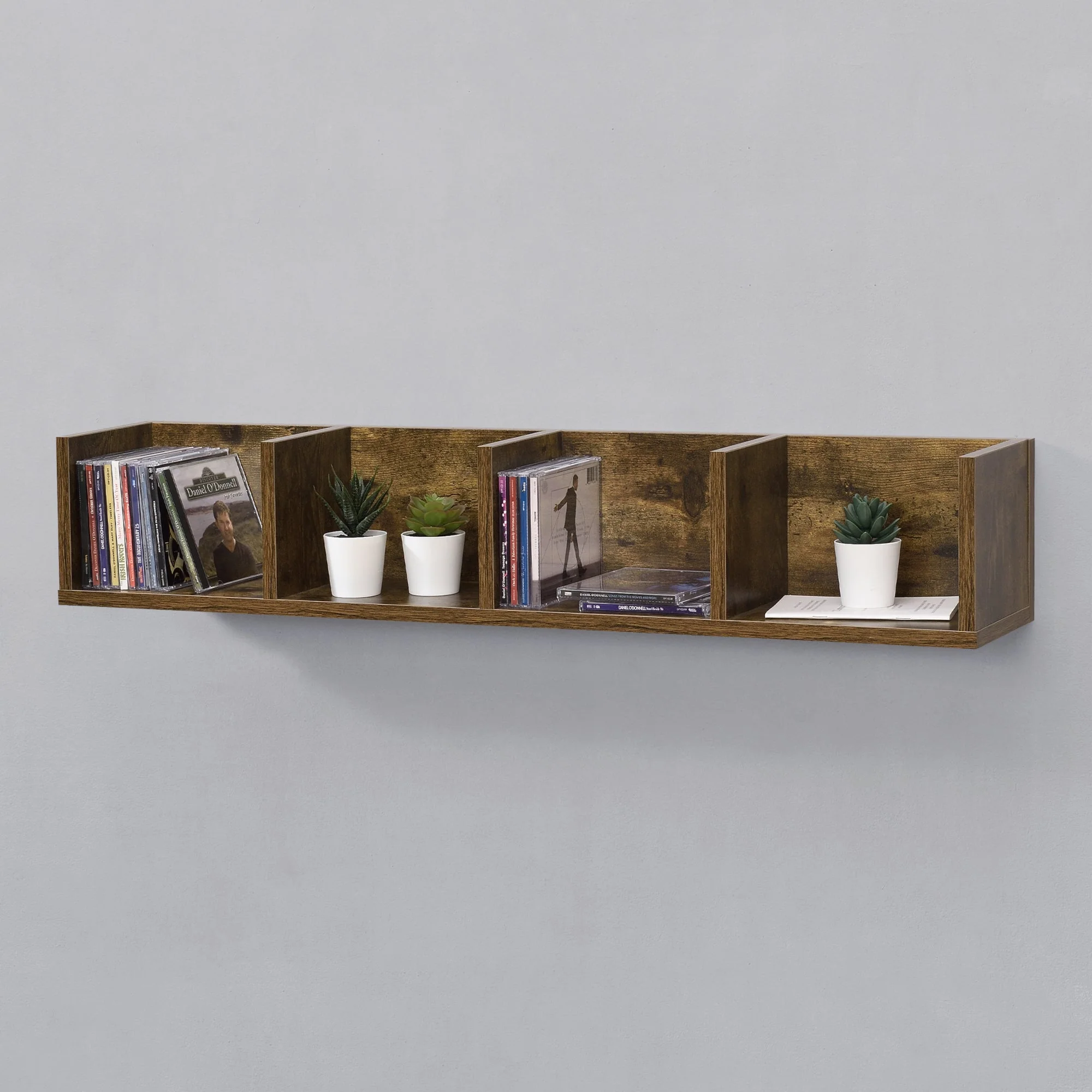 Wandrek Ekero met 4 vakken 95x17x16,5 cm - 3 varianten - Image 6