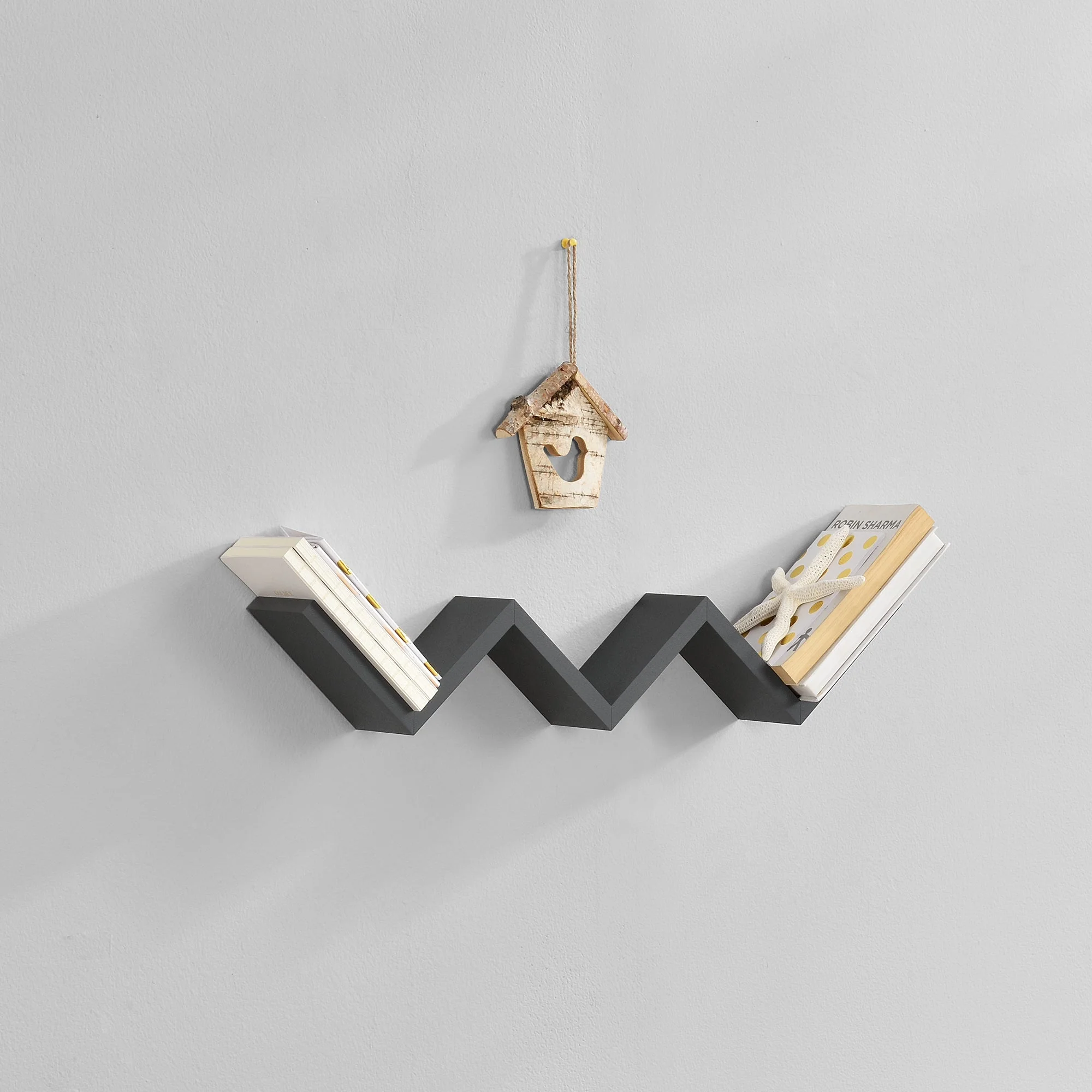 [en.casa]® Design wandplank - wandkast - verschillende modellen - Image 102