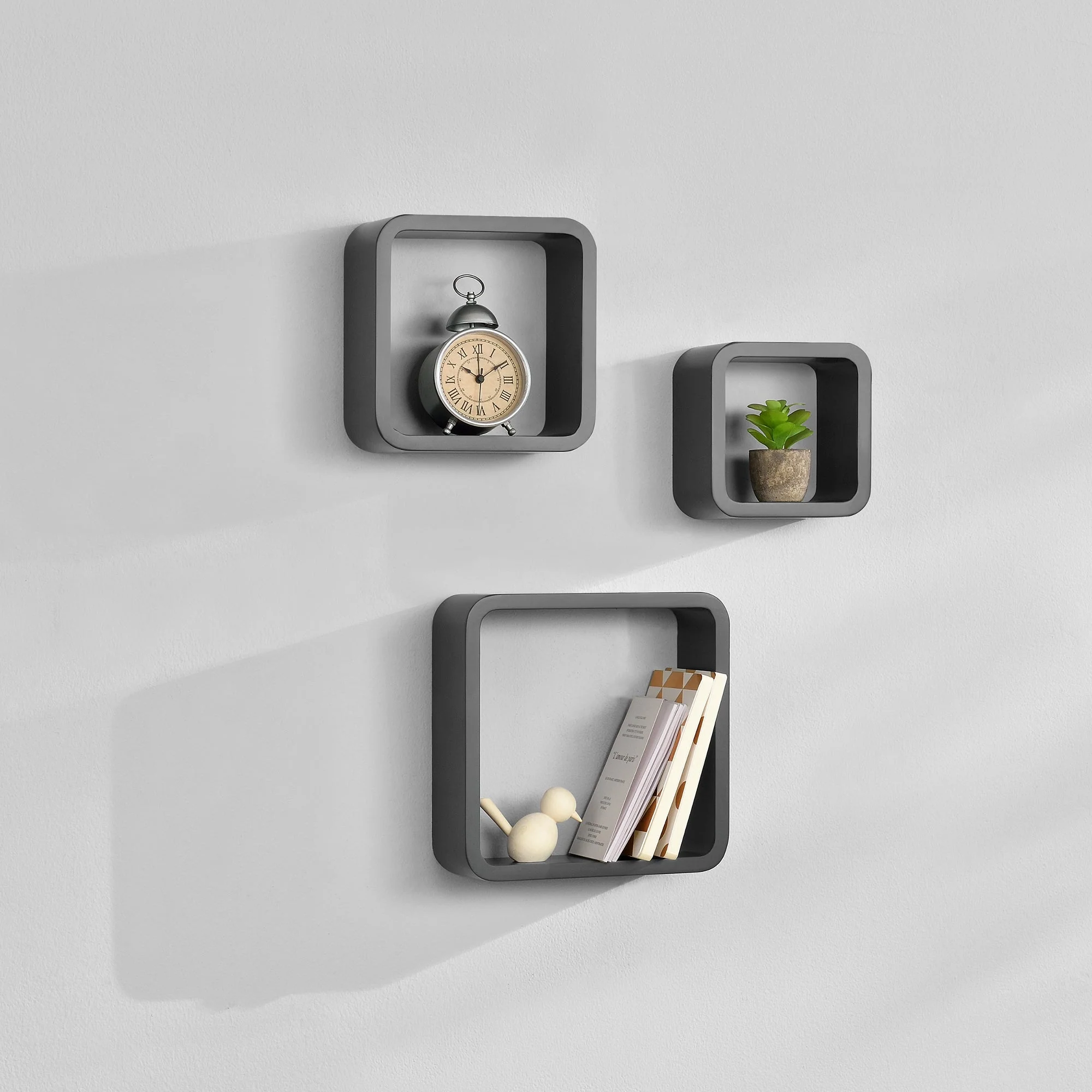 [en.casa]® Design wandplank - wandkast - verschillende modellen - Image 106