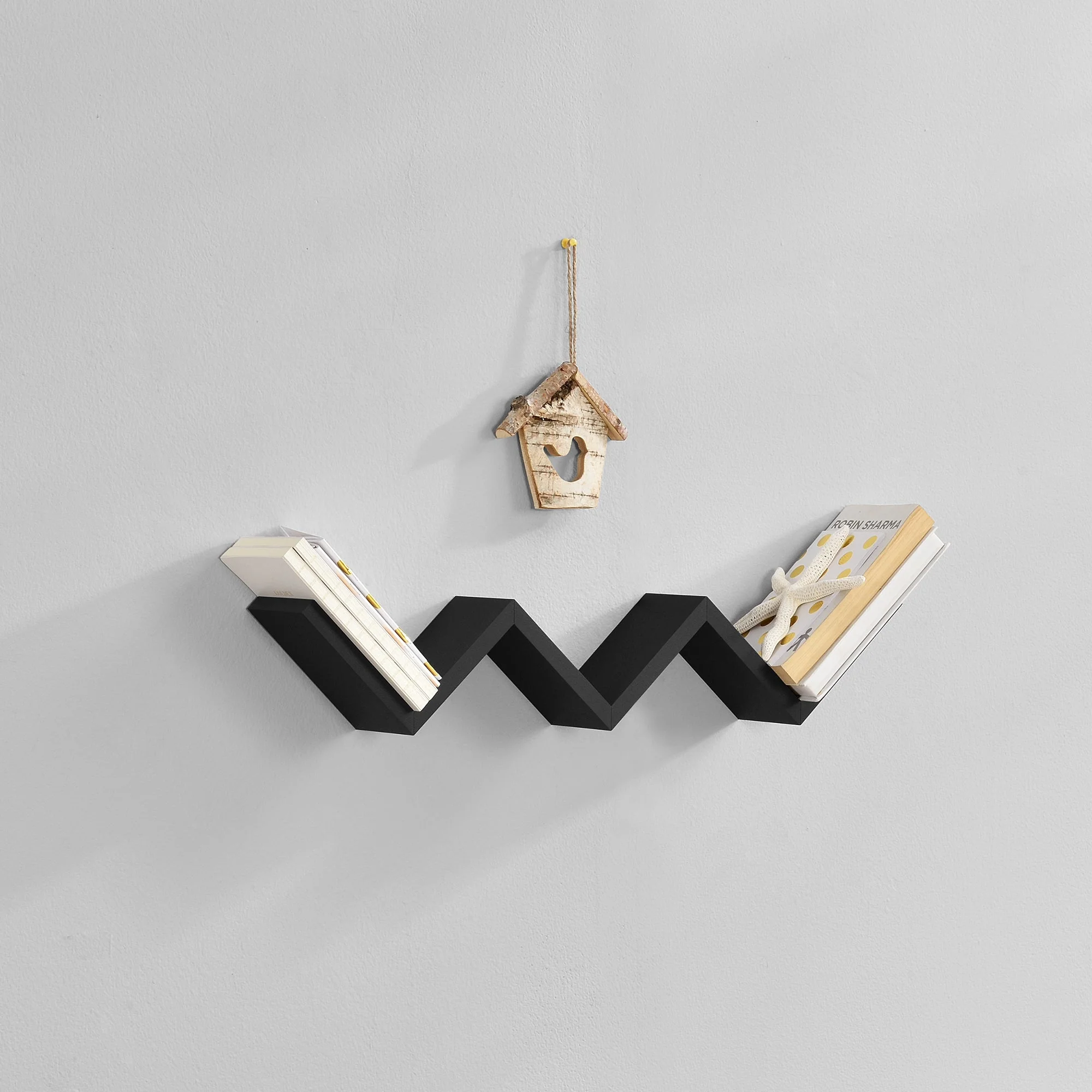 [en.casa]® Design wandplank - wandkast - verschillende modellen - Image 129