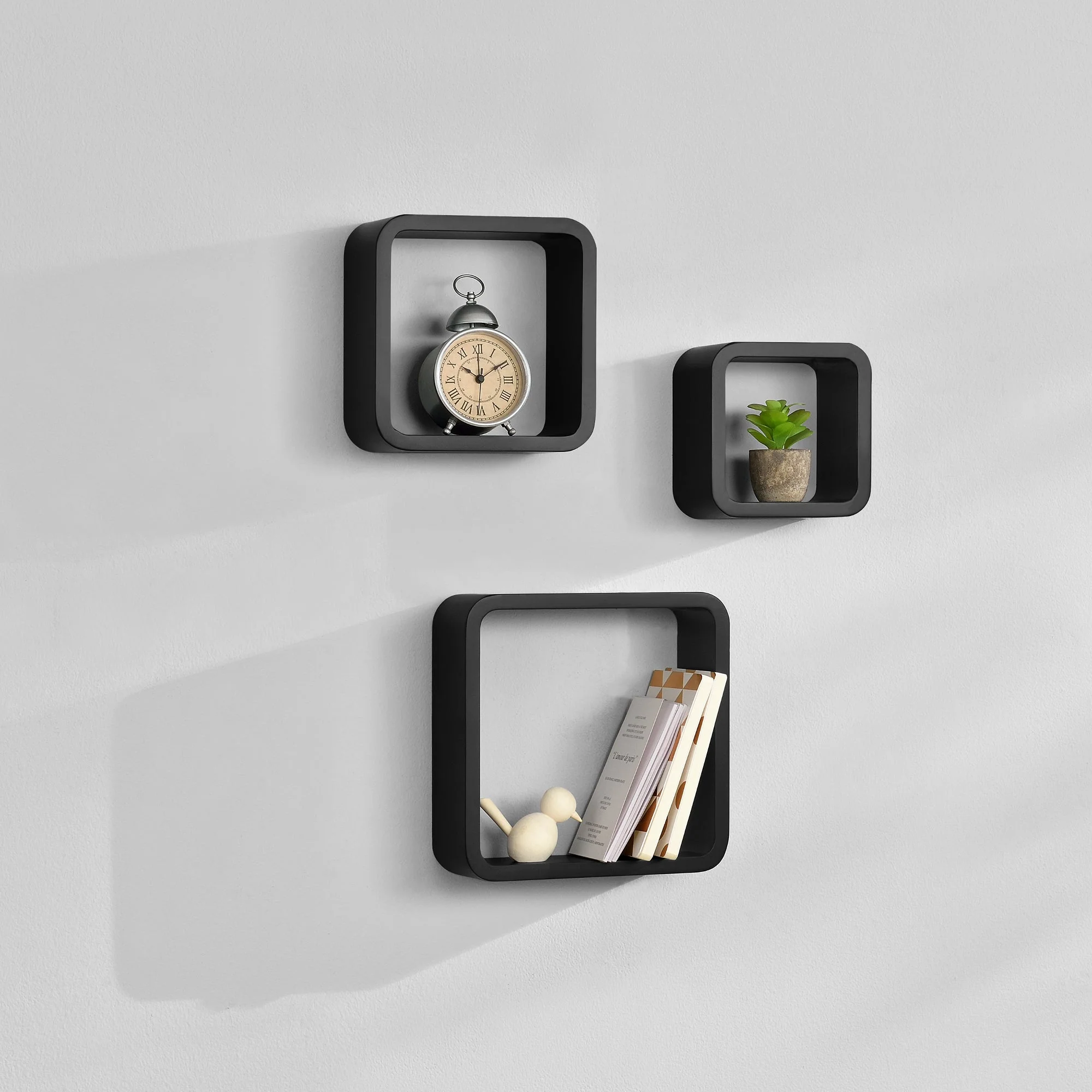 [en.casa]® Design wandplank - wandkast - verschillende modellen - Image 133