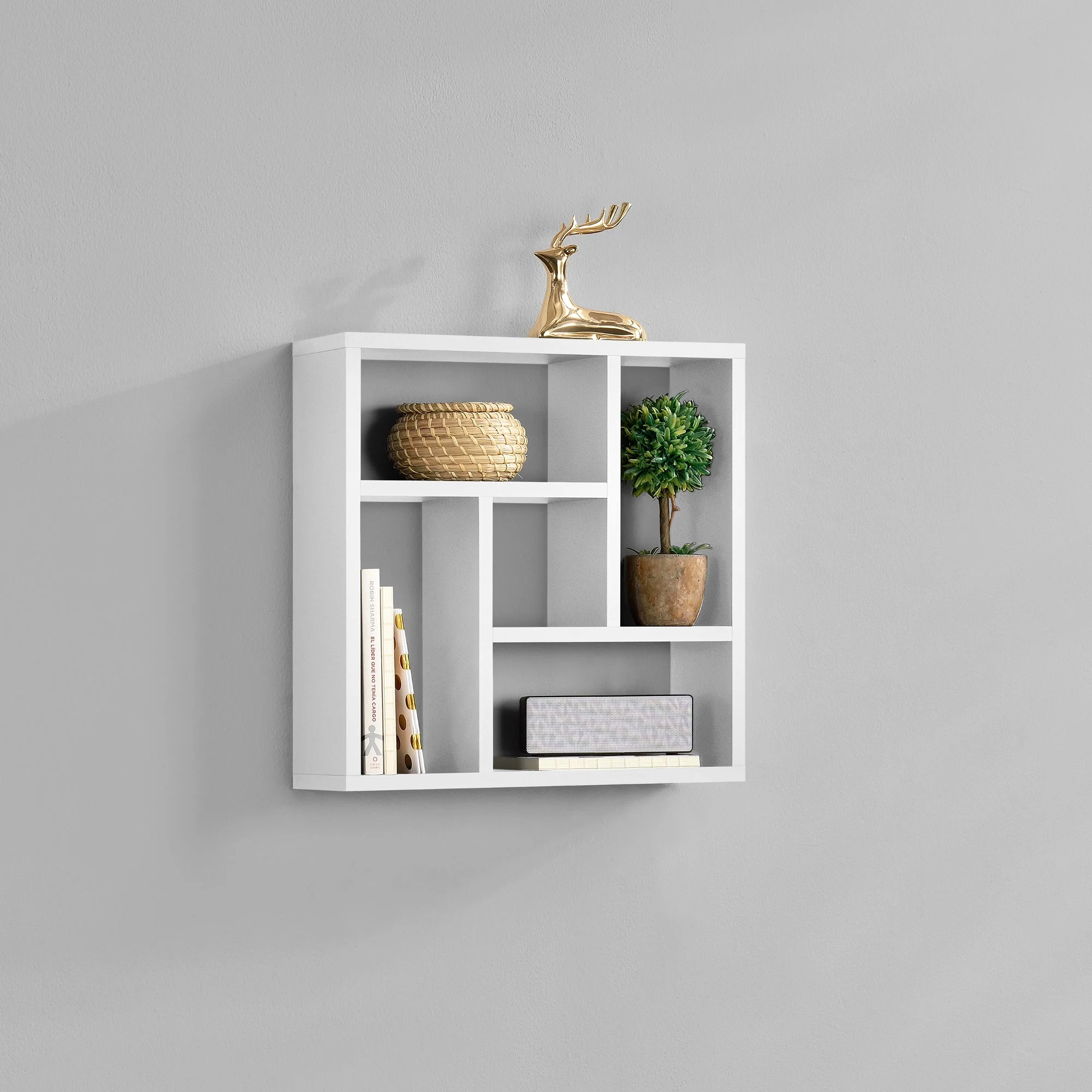 [en.casa]® Design wandplank - wandkast - verschillende modellen - Image 149