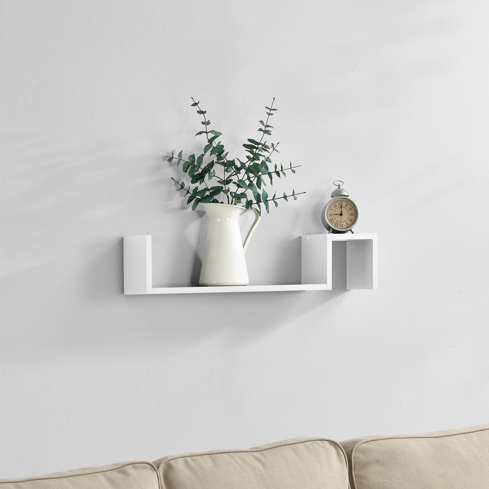 [en.casa]® Design wandplank - wandkast - verschillende modellen - Image 159