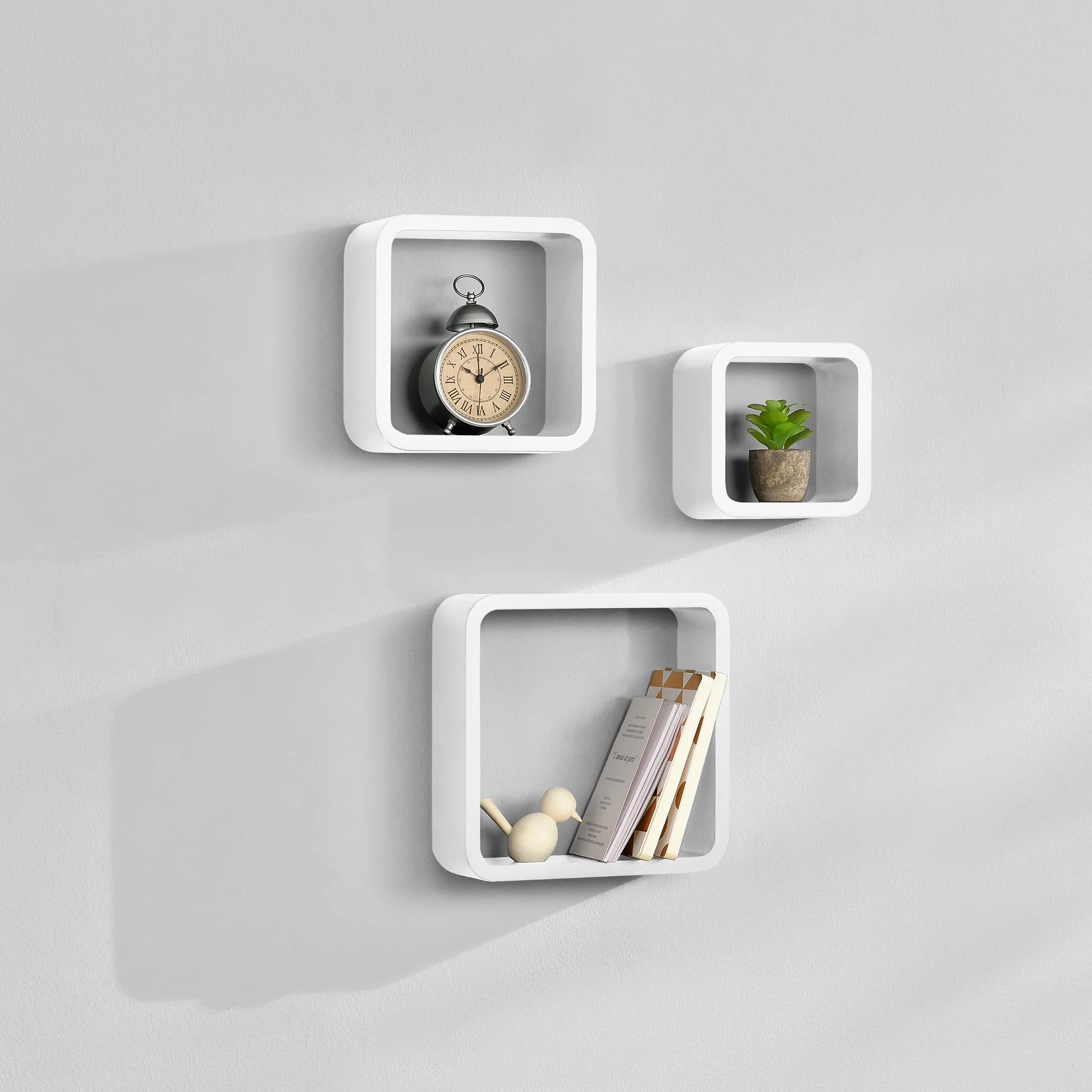 [en.casa]® Design wandplank - wandkast - verschillende modellen - Image 160