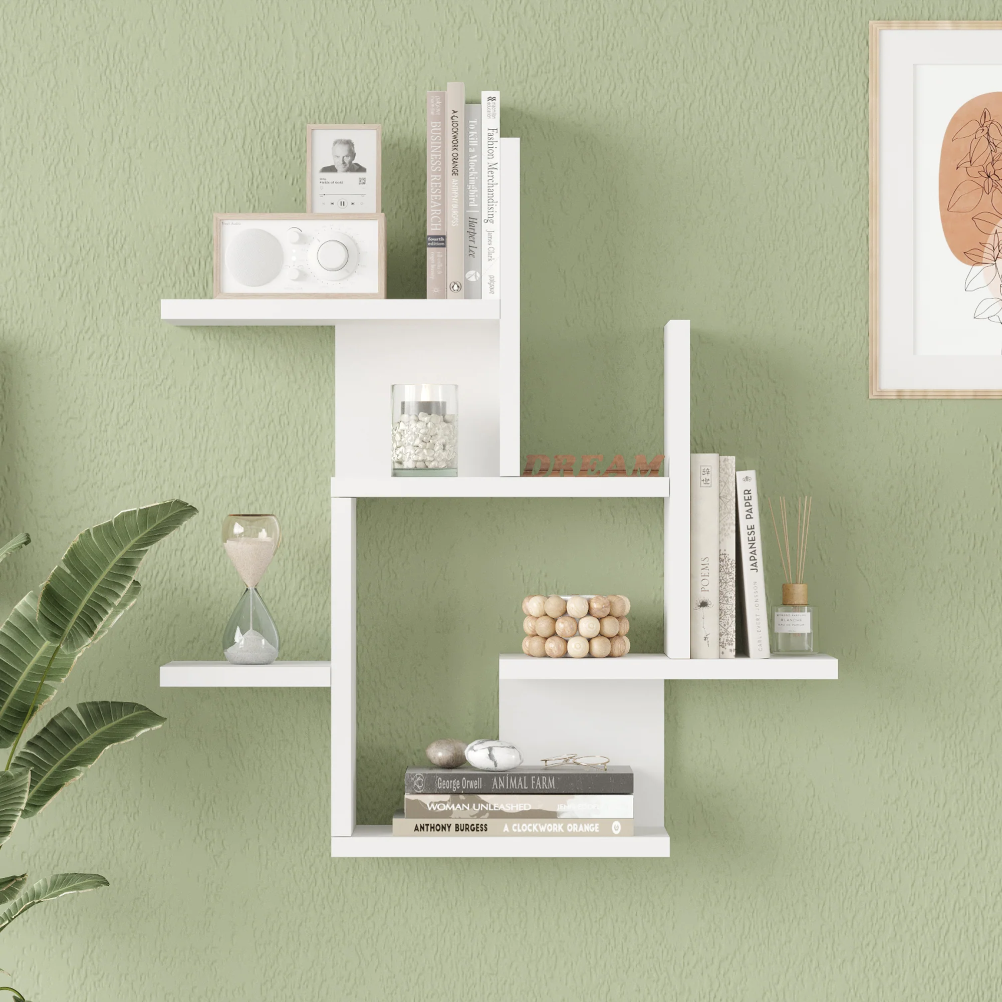 Wandrek Reyna 66x63x15 cm [en.casa]  - Image 3