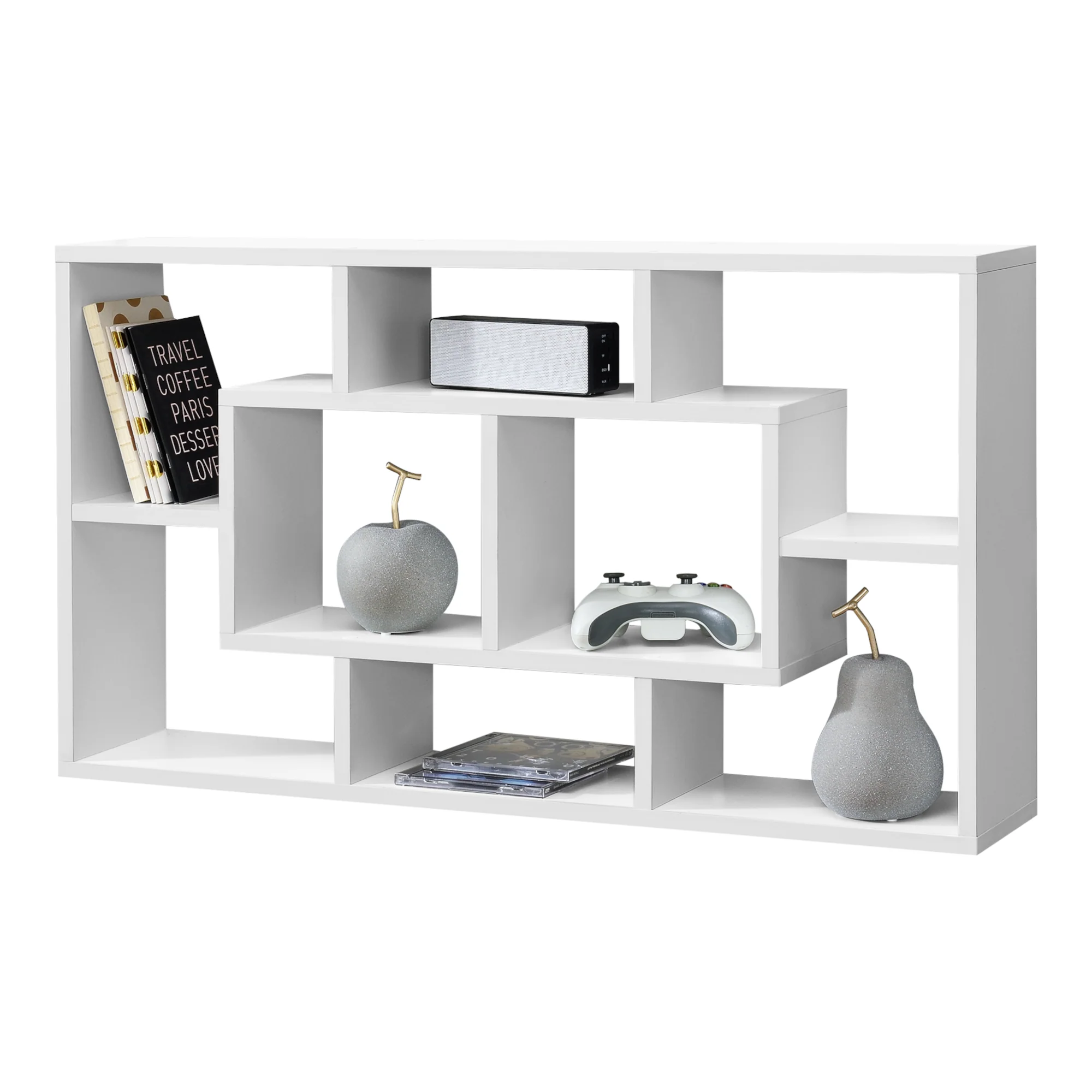 Wandrek Saputit met 8 vakken 85x16x48 cm - 3 varianten