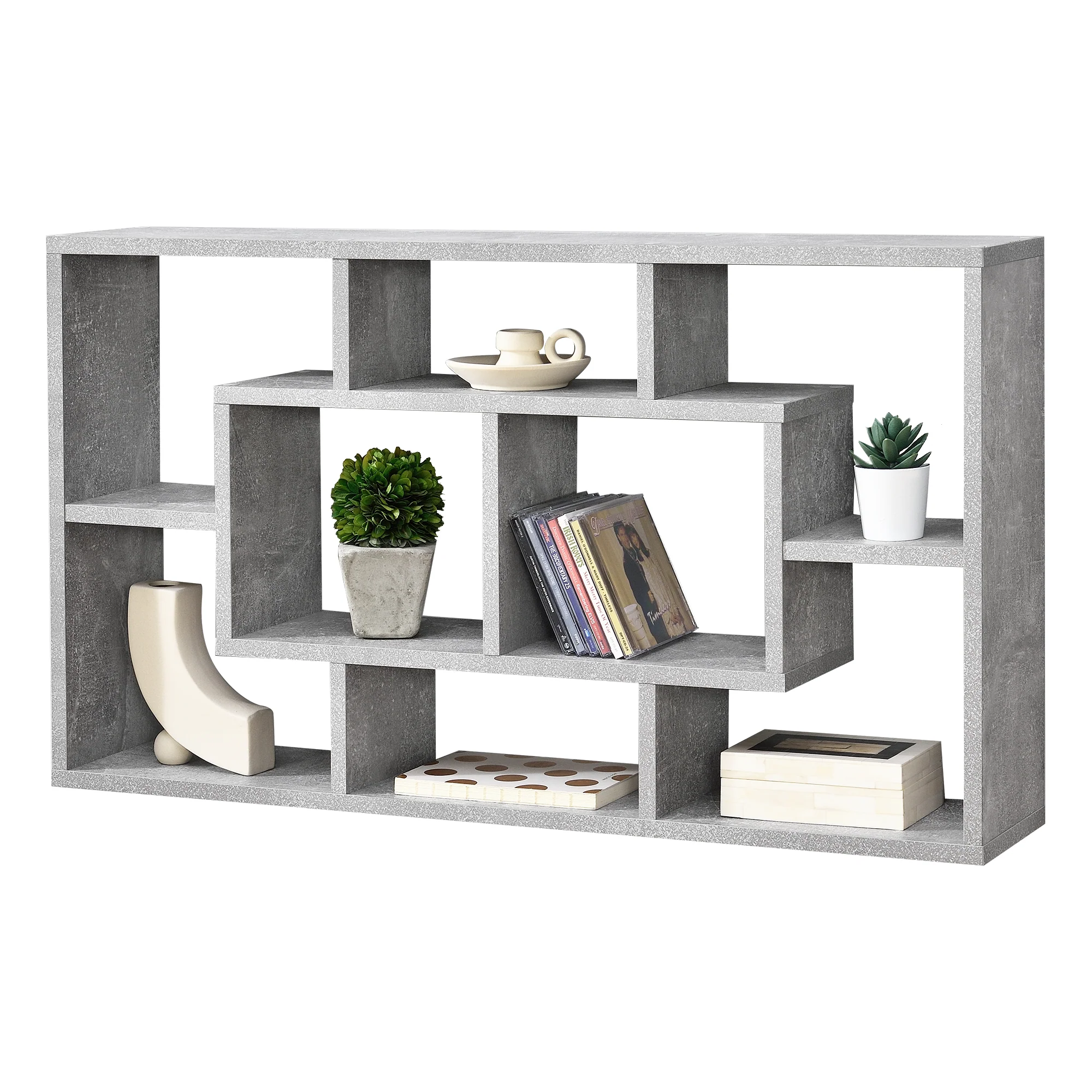 Wandrek Saputit met 8 vakken 85x16x48 cm - 3 varianten - Image 4