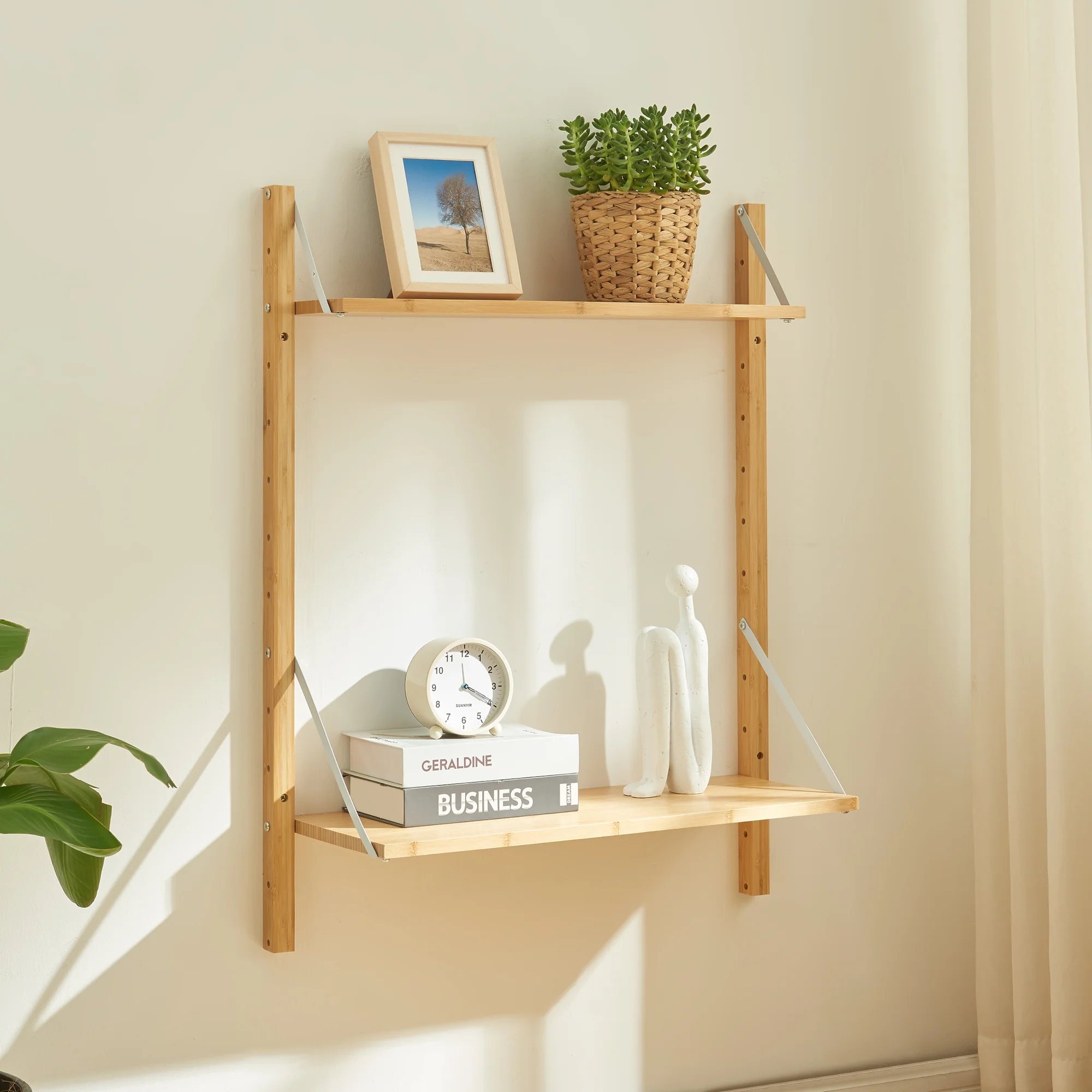 Wandrek Tingvoll bamboe naturel [en.casa] - Image 2