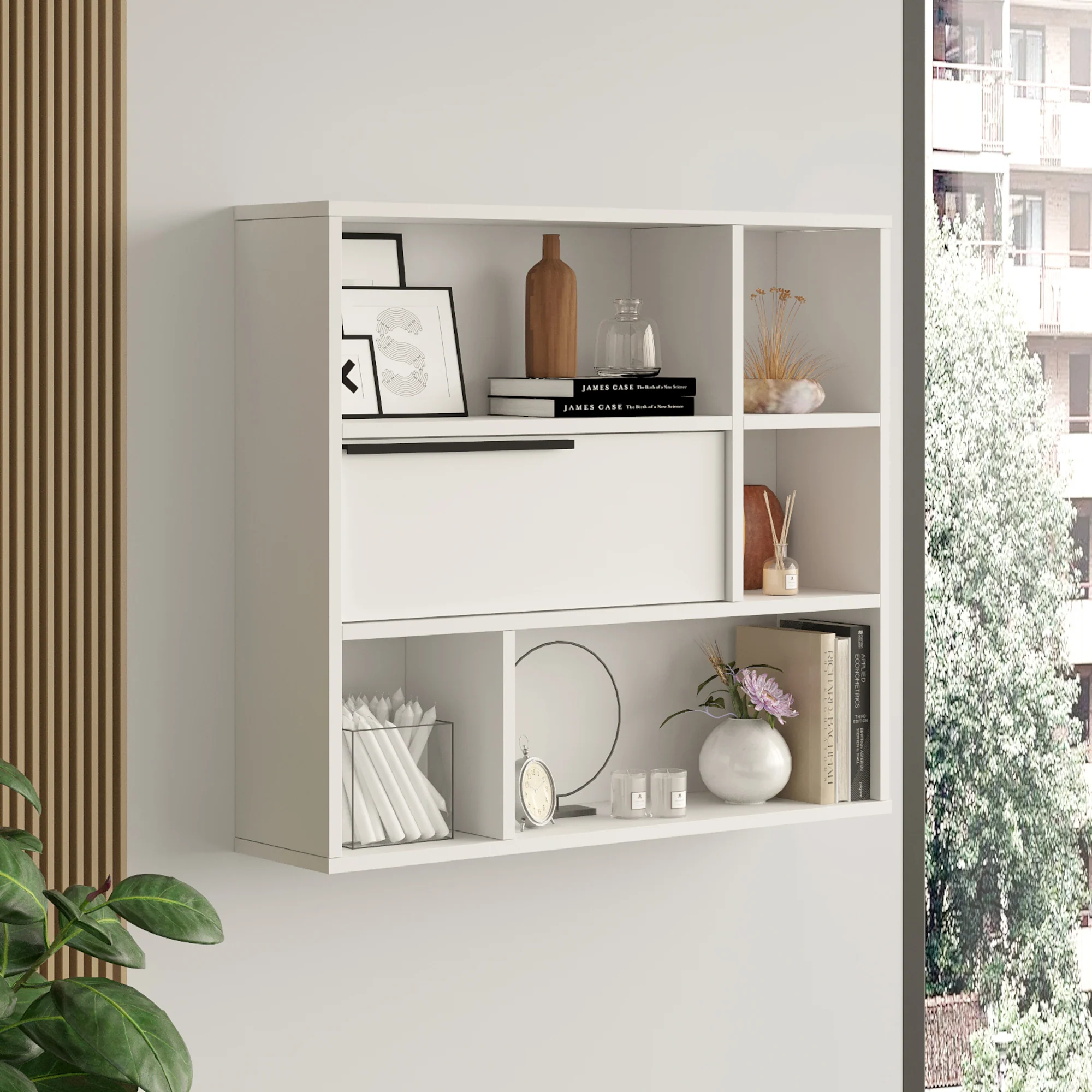 Wandrek Vesanto 90x22x81 cm [en.casa] - Image 2