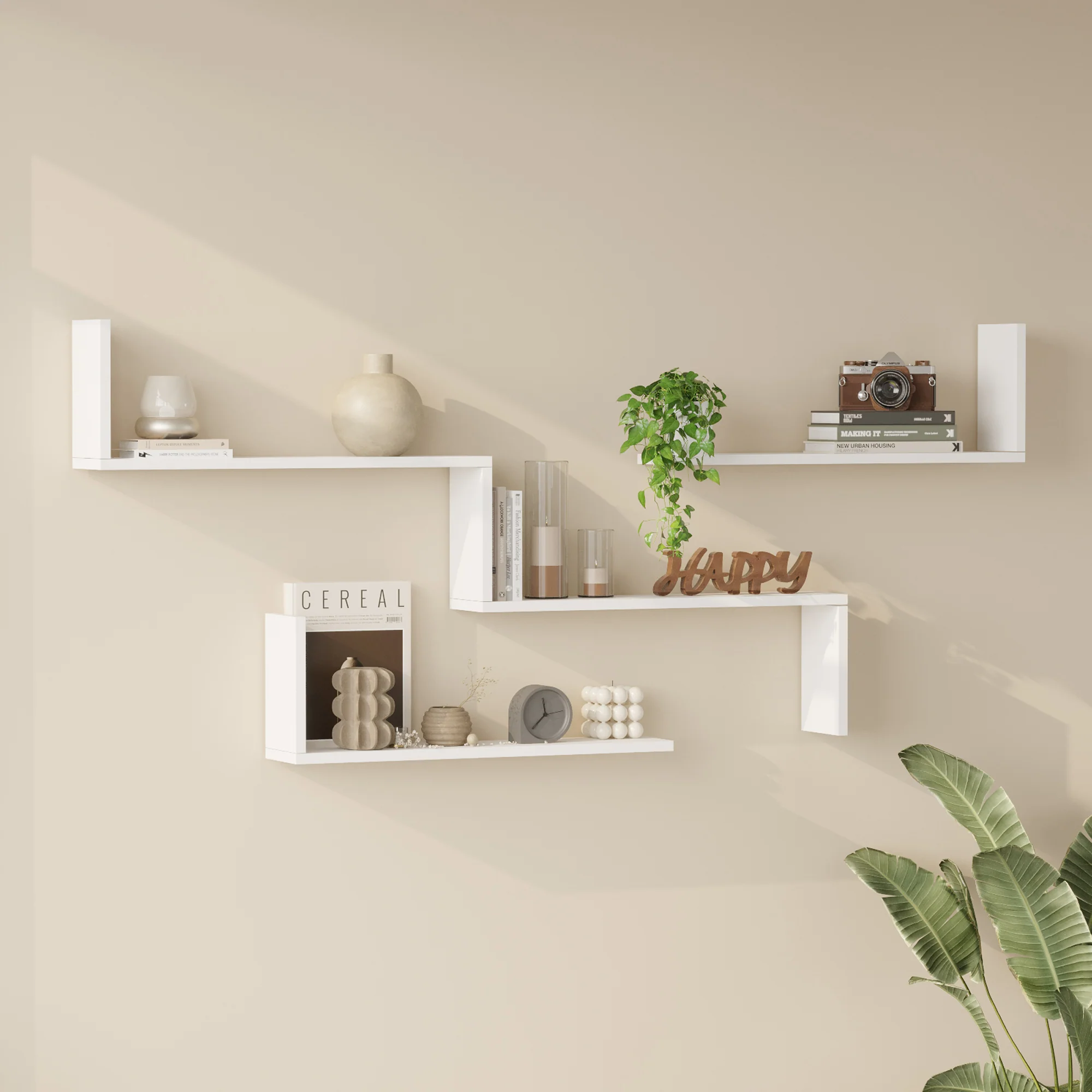 Wandrek Vepinshul set van 3 [en.casa]