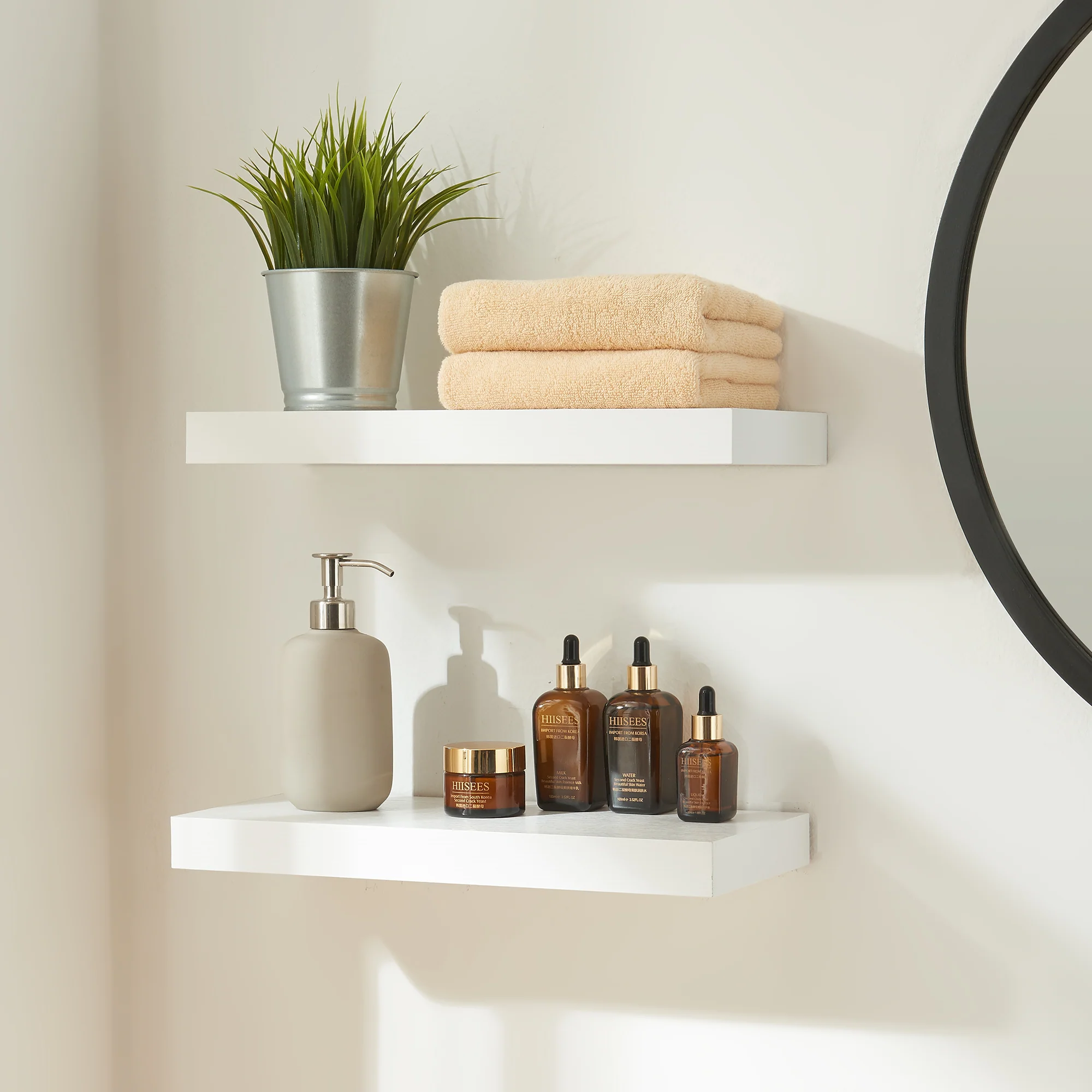 Wandplank Stranda set van 2 of 3 [en.casa] - Image 3