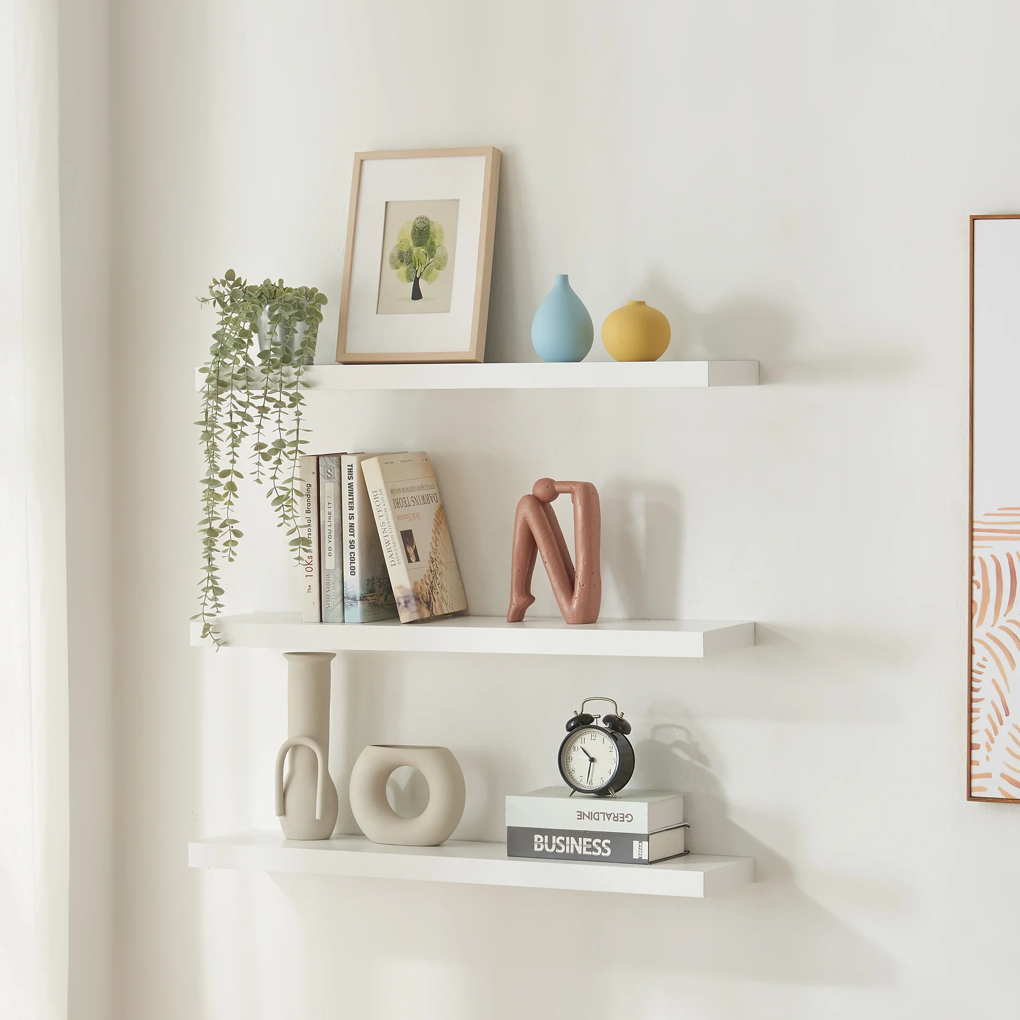 Wandplank Stranda set van 2 of 3 [en.casa] - Image 9
