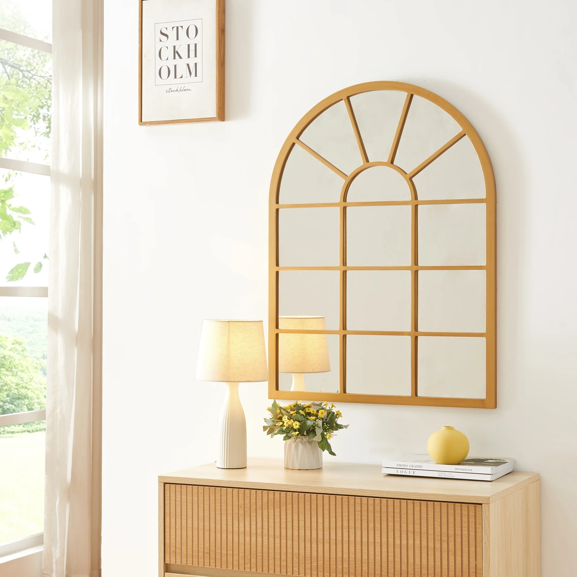 [en.casa] Spiegel Villalago hangend 80x60 cm - 2 varianten - Image 2