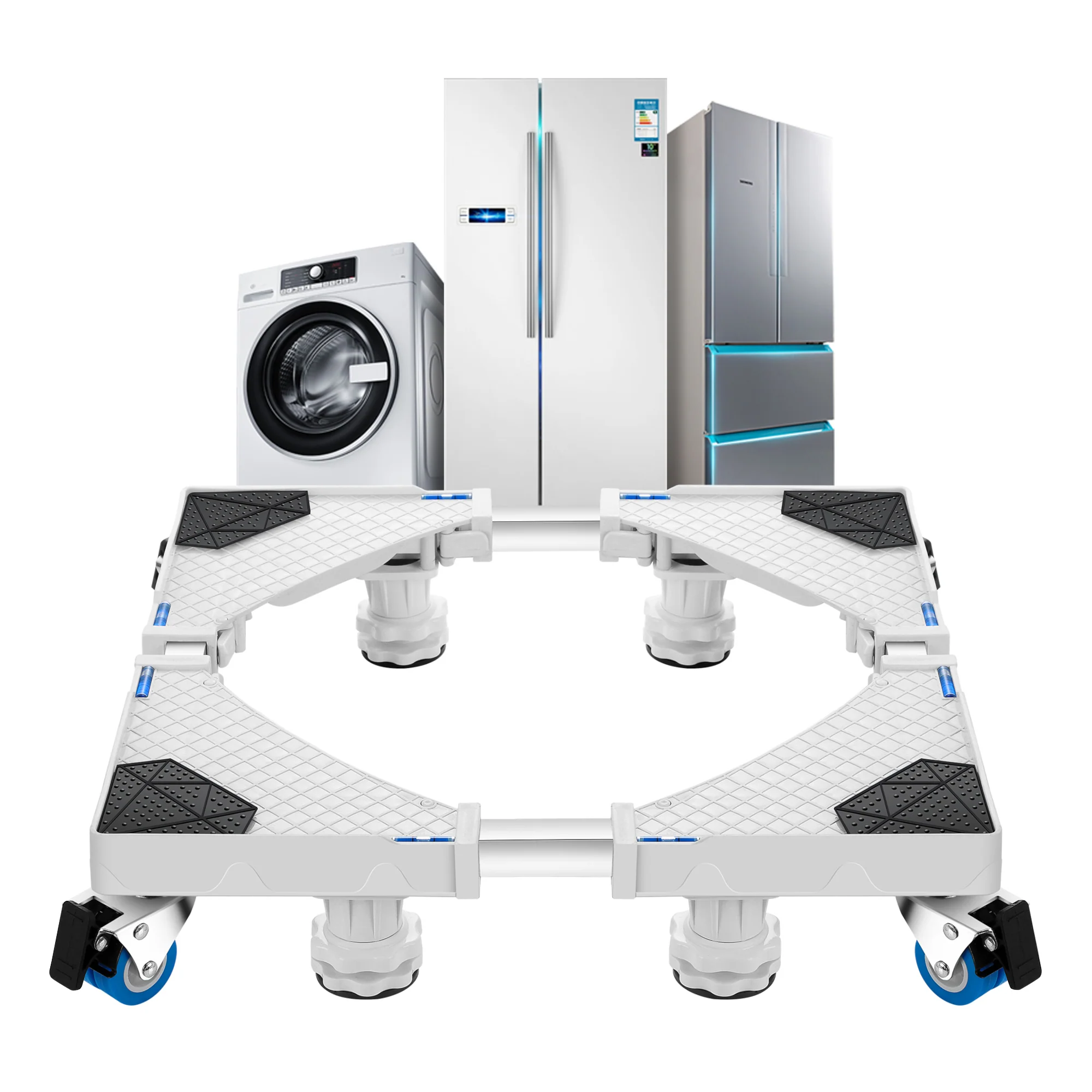 [en.casa] Wasmachine sokkel verhoger Kella verstelbaar - 2 varianten - Image 2