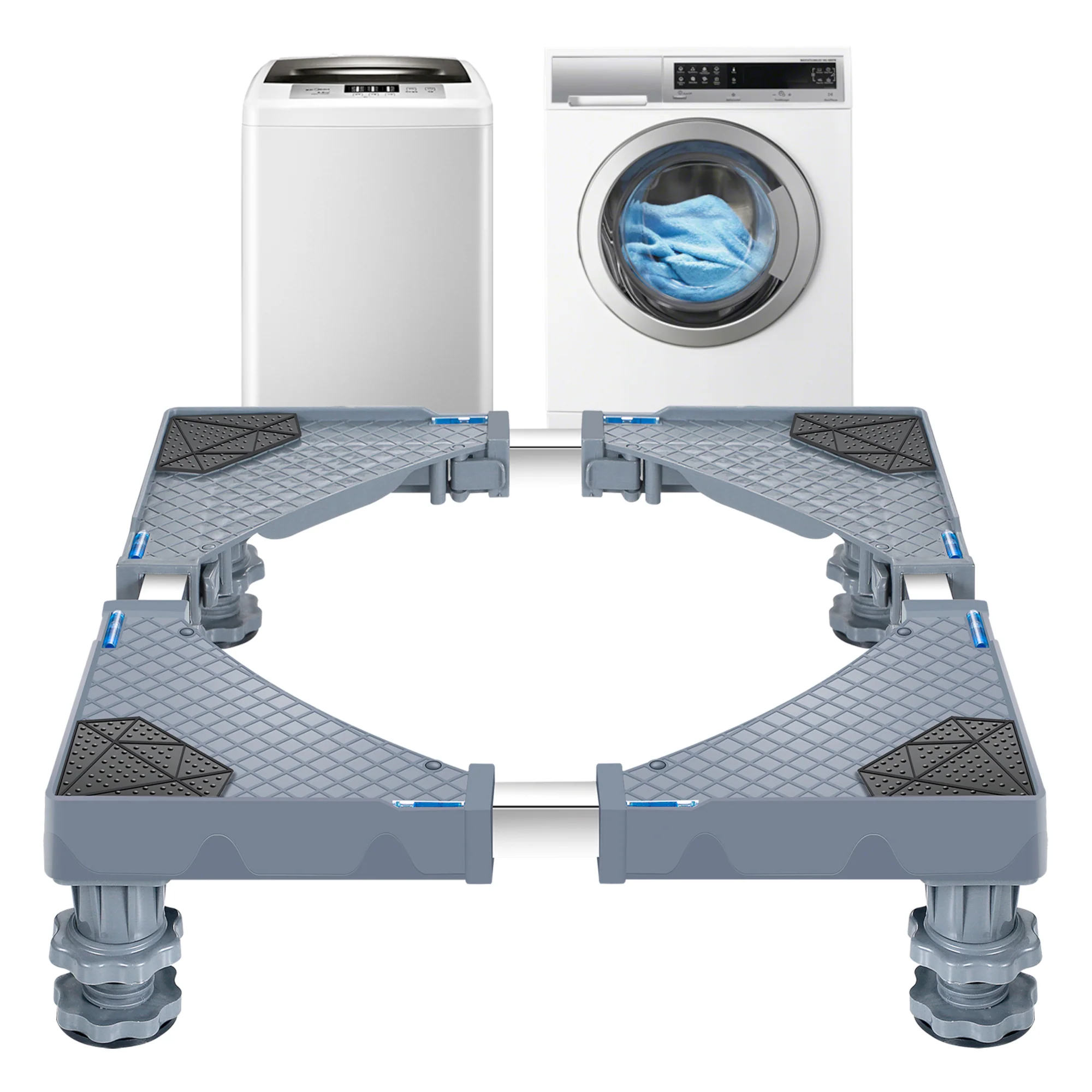 [en.casa] Wasmachine sokkel verhoger Marklohe tot 300 kg verstelbaar - 2 varianten - Image 3