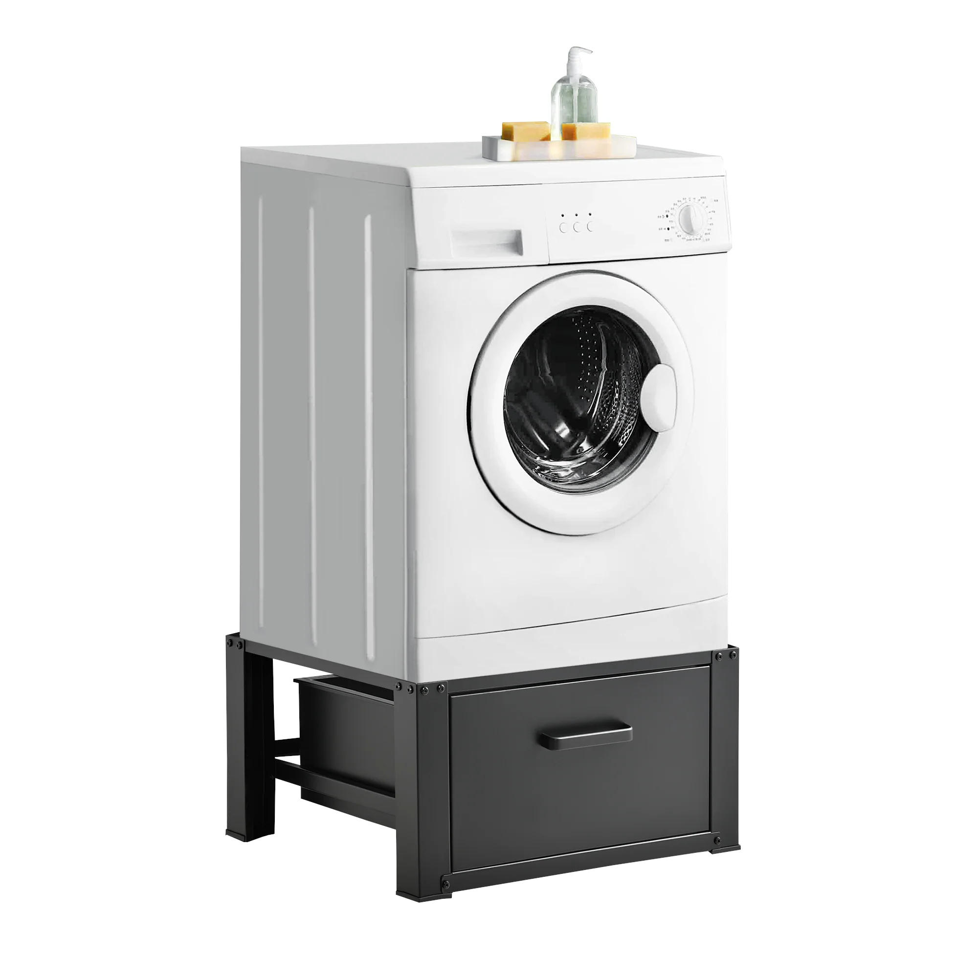 Wasmachine sokkel verhoger met lade 63x54x31 tot 150 kg - 2 varianten - Image 2