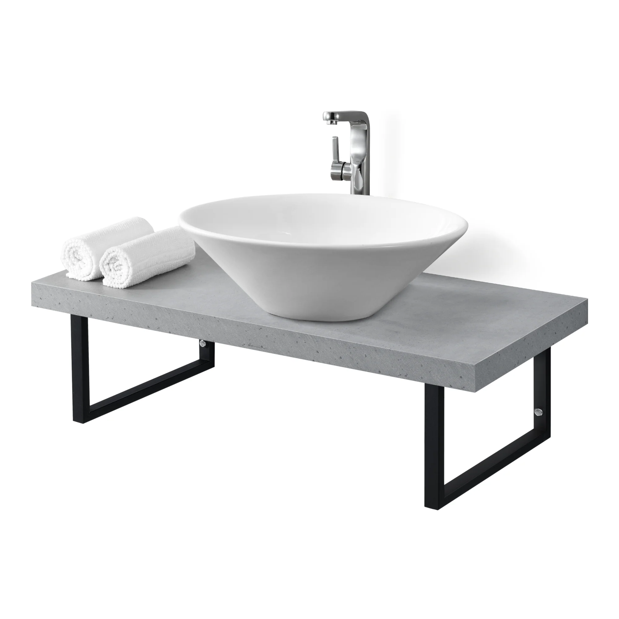 Badkamer wandschap badkamermeubel 100x45x30 cm - verschillende kleuren - Image 6