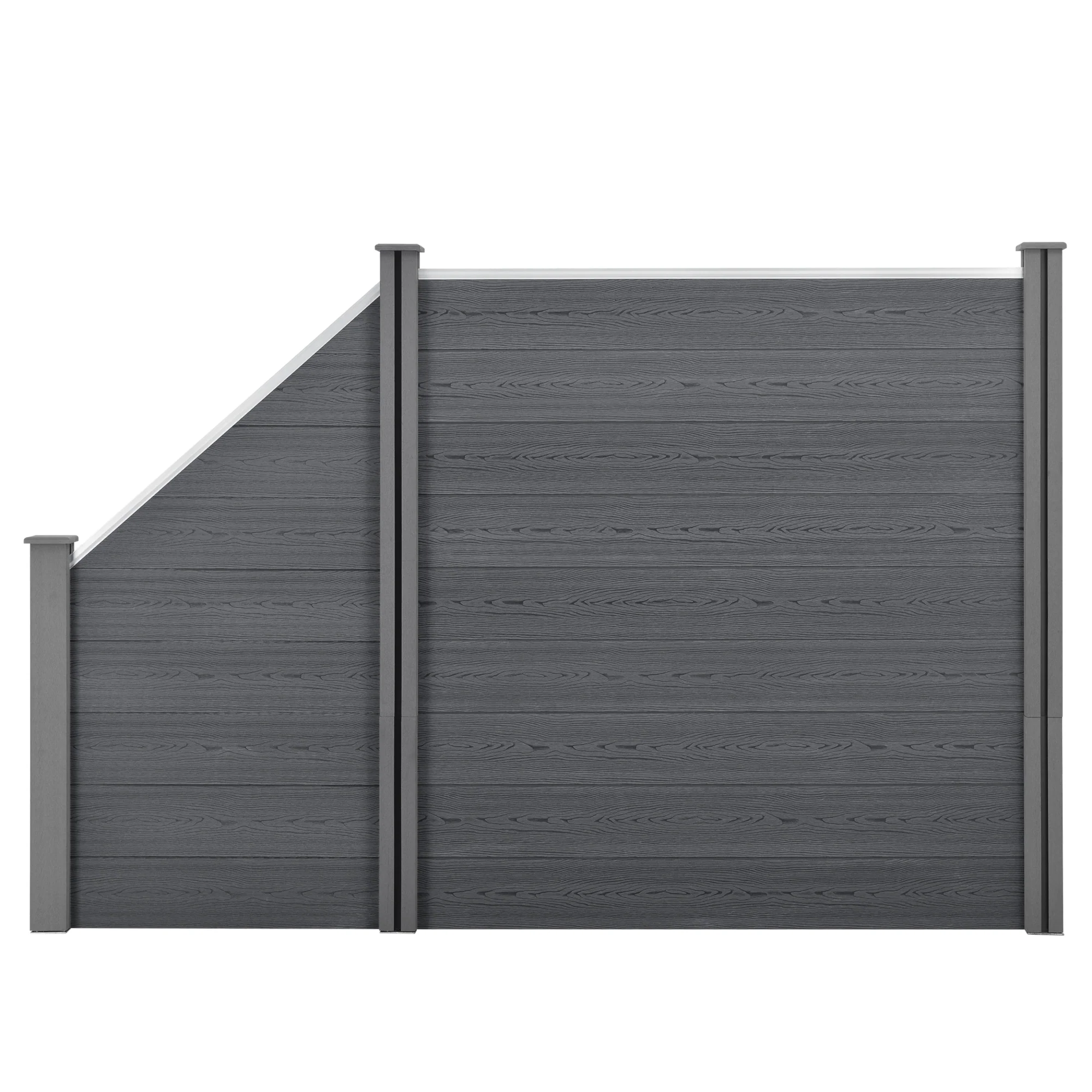 HKC Schuttingpanelen set vierkant/schuin - 10 varianten