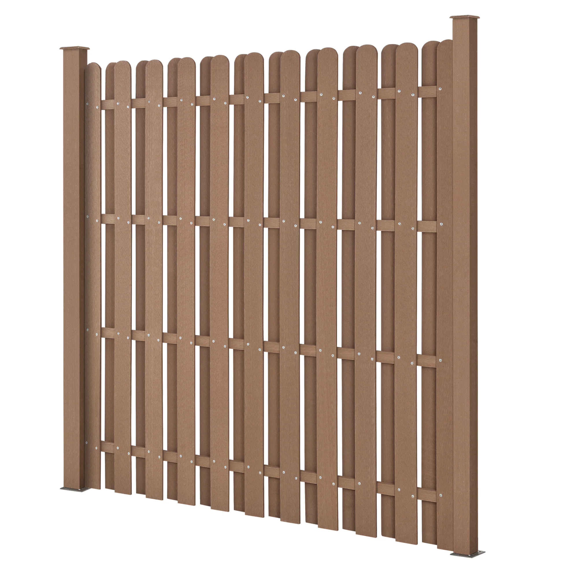 HKC Tuinscherm schutting met palen - verschillende kleuren - Image 2