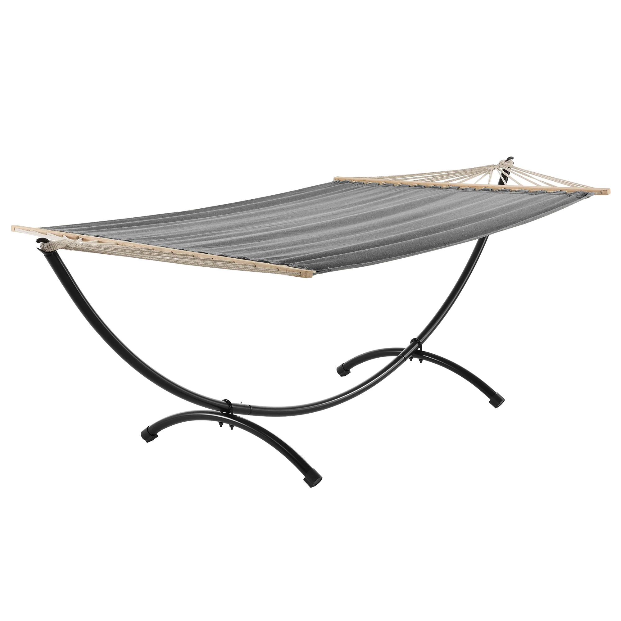Katoenen hangmat met of zonder metalen standaard - verschillende kleuren - Image 2