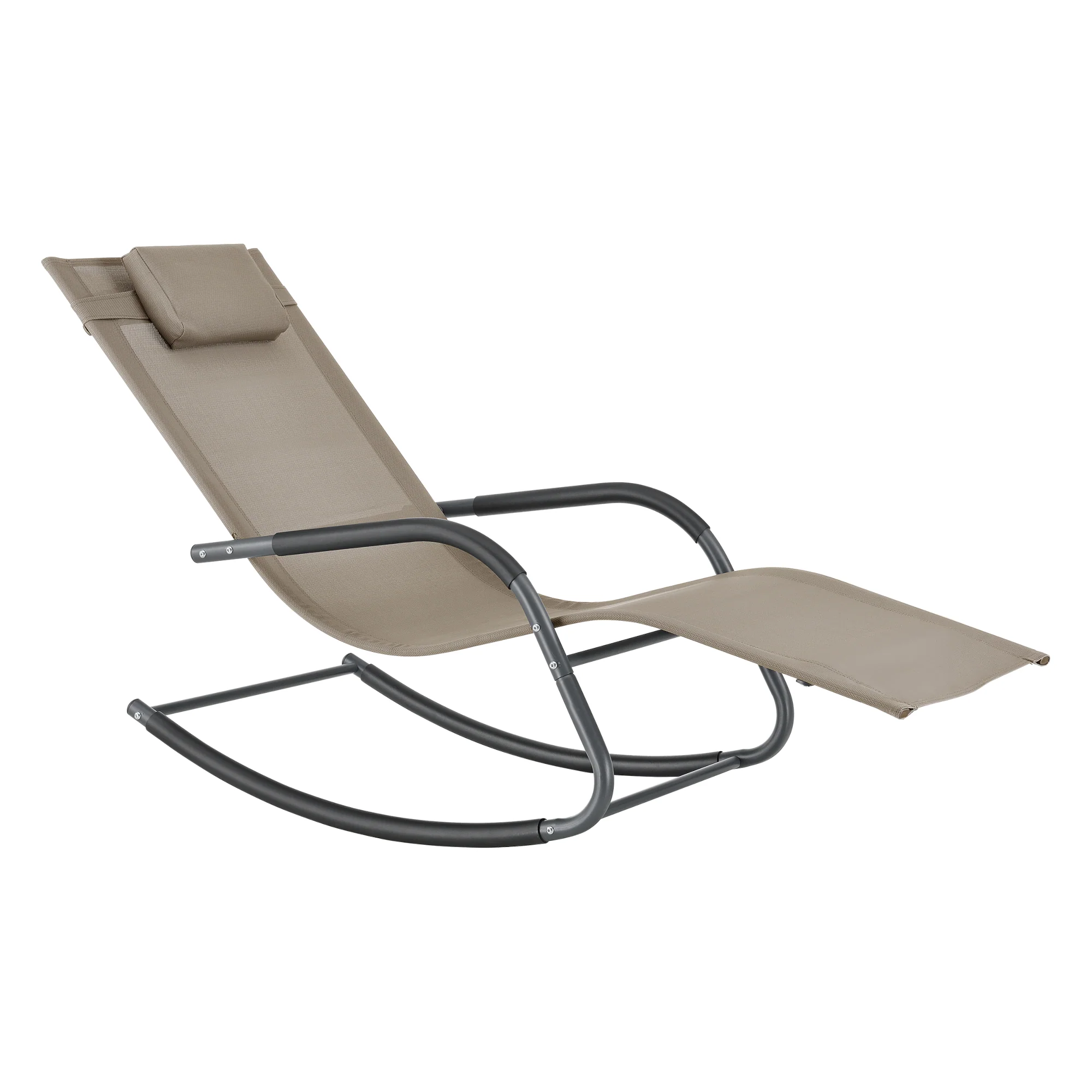 Ligstoel Caracena schommelstoel 147x63x89 cm - 2 varianten - Image 3